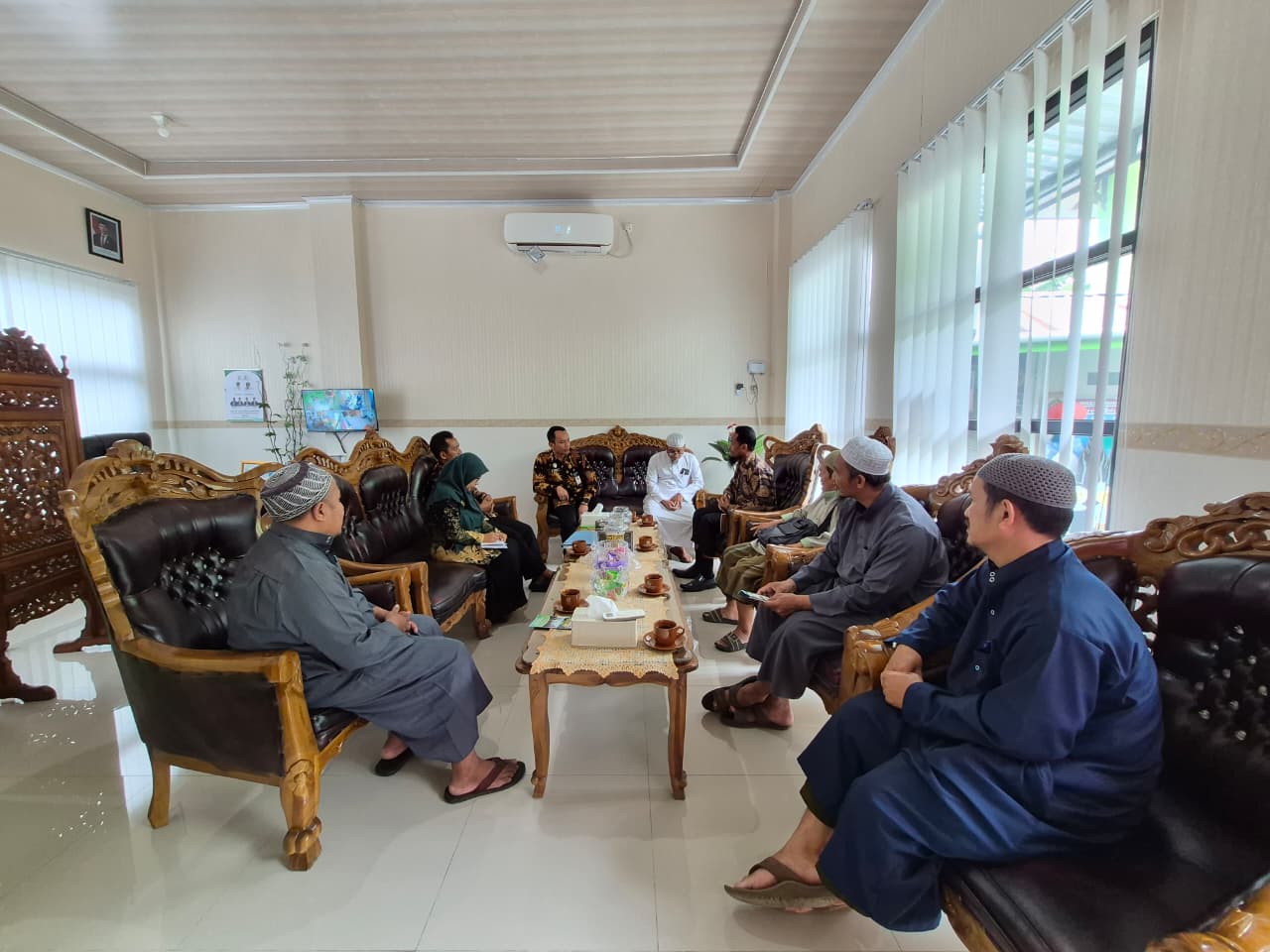 Ma'had Al Manshuroh kunjungi Kankemenag Purbalingga