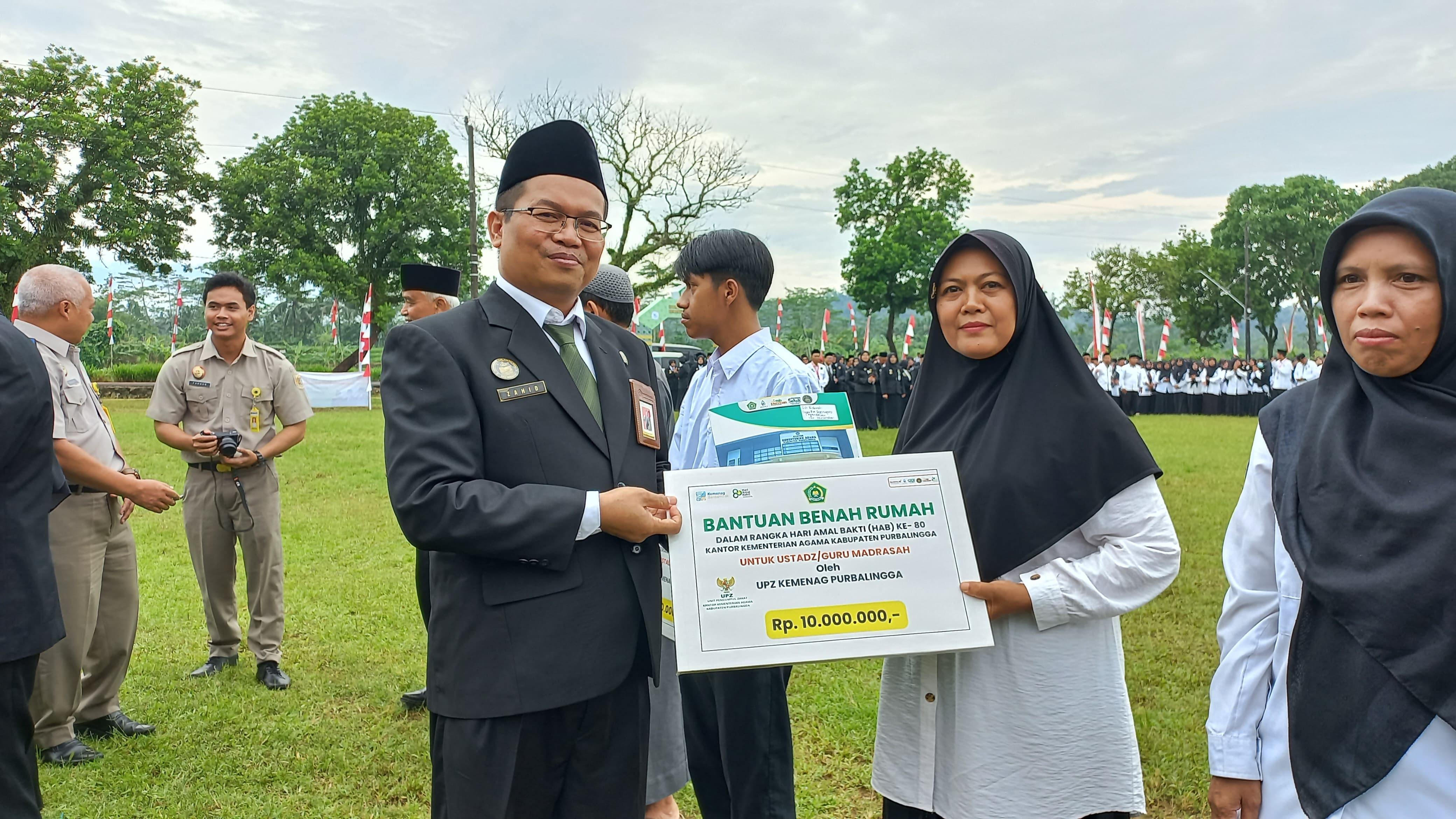 Bantuan bedah rumah HAB Kemnag 80