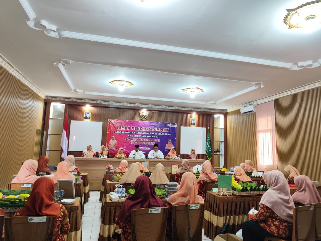 Lomba tumpeng meriahkan HAB 80 Kemenag