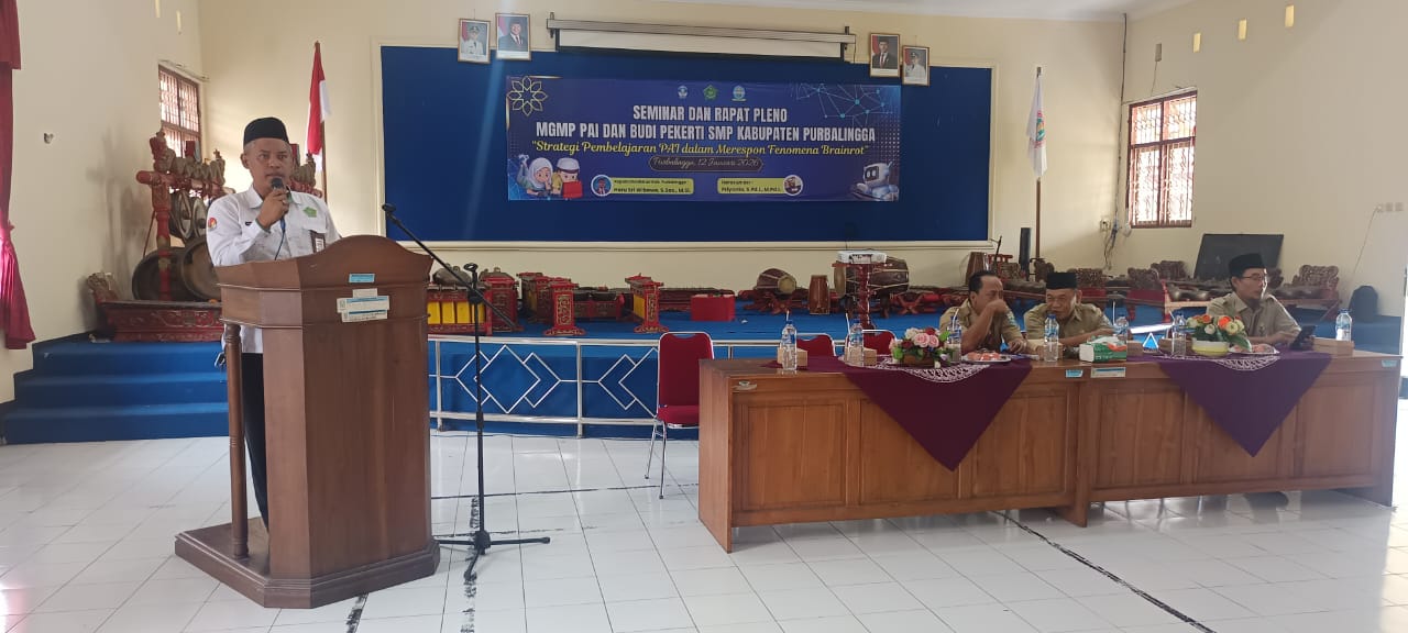 Seminar MGMP PAI Purbalingga fenomena brainrot