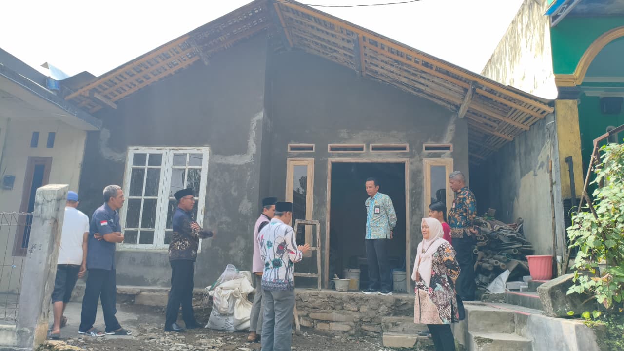 Monev bantuan benah rumah