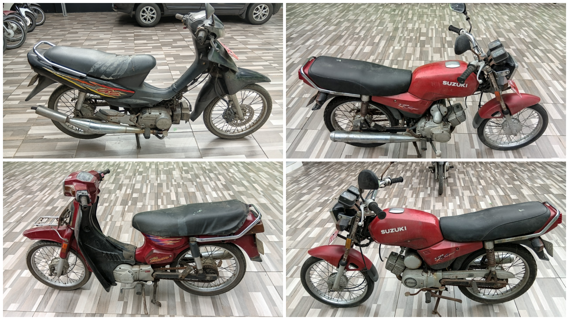Lelang motor Suzuki klasik