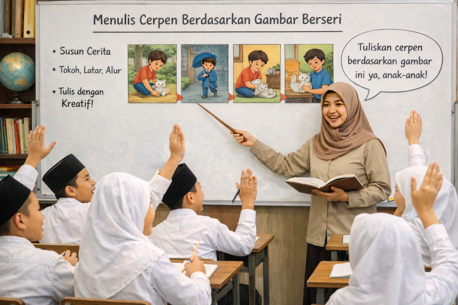 Keefektifan Penggunaan Media Gambar Berseri Dalam Pembelajaran Menulis Cerpen