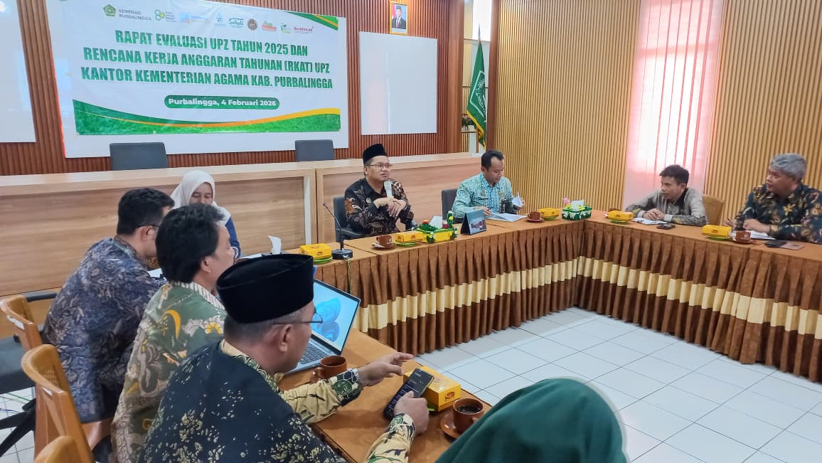 UPZ Kankemenag Purbalingga perluas penerima manfaat dalam Rapat Evaluasi UPZ Tahun 2025 dan penyusunan Rencana Kerja dan Anggaran Tahunan (RKAT) Tahun 2026