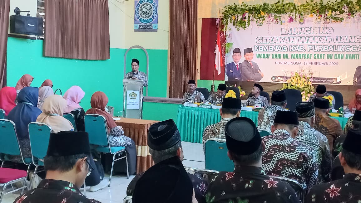 Launching wakaf uang Kankemenag Purbalingga