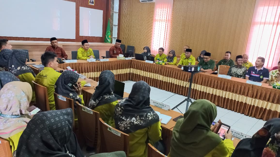 Evaluasi tim PZI Kankemenag Purbalingga