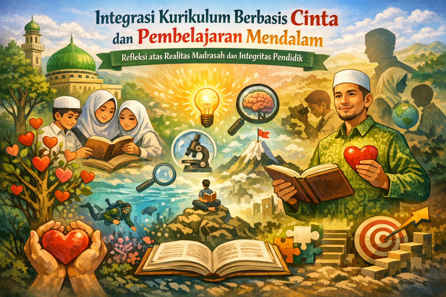 Integrasi Kurikulum Berbasis Cinta dan Pembelajaran Mendalam:Refleksi atas Realitas Madrasah dan Integritas Pendidik