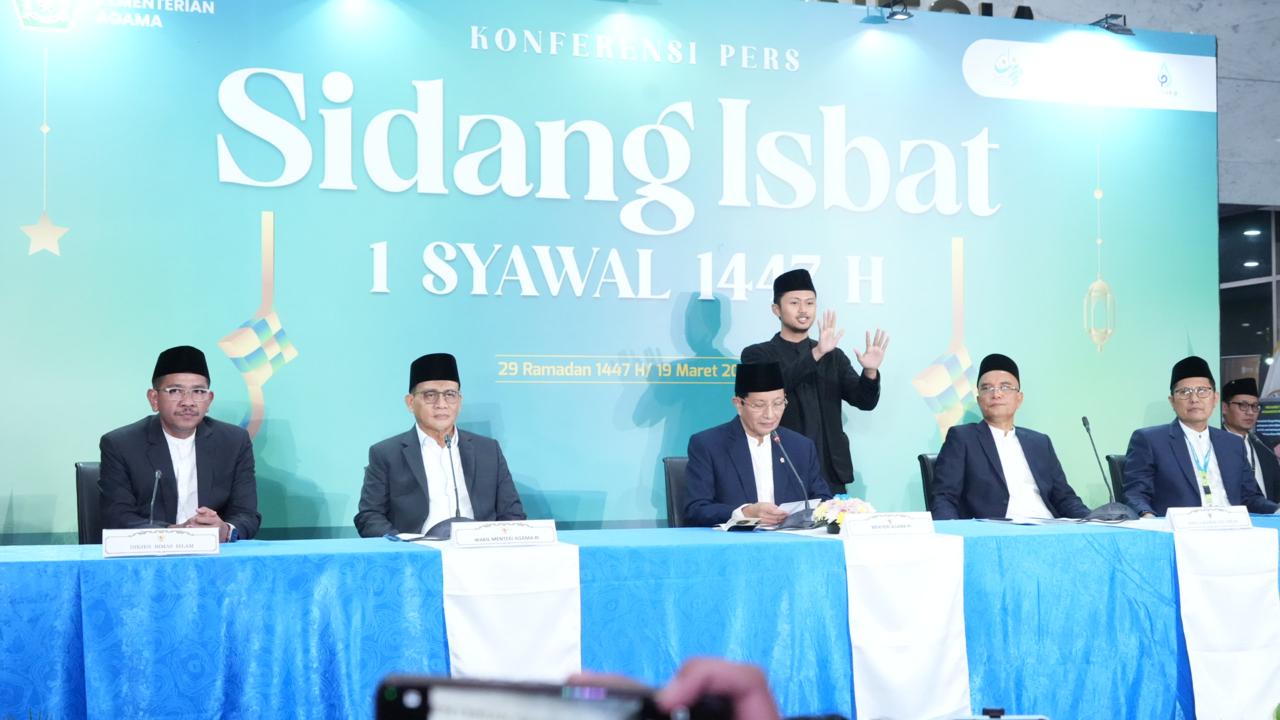 Hasil sidang isbat 1447 H