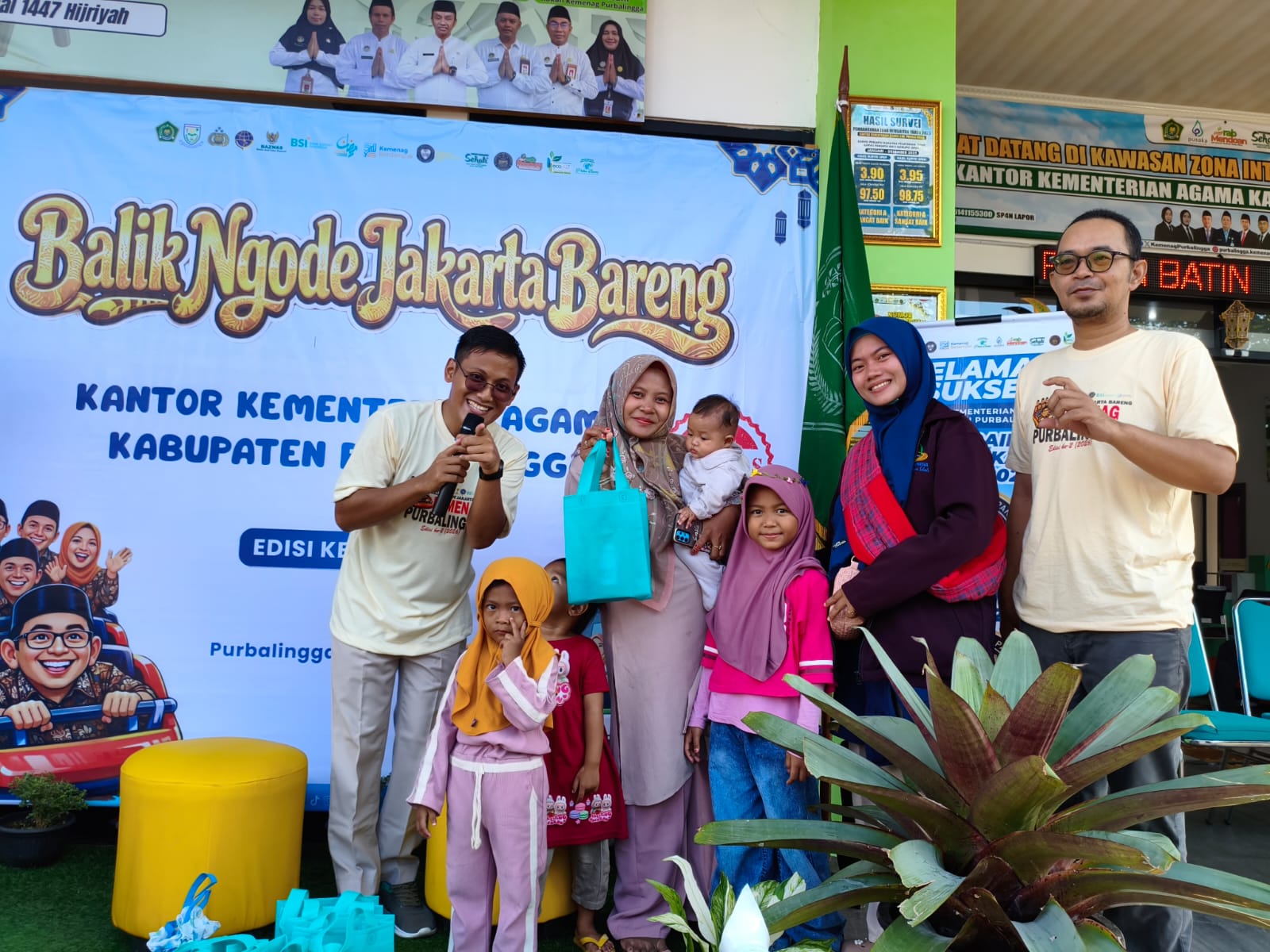 Pesan dan kesan peserta mudik gratis Kemenag Purbalingga