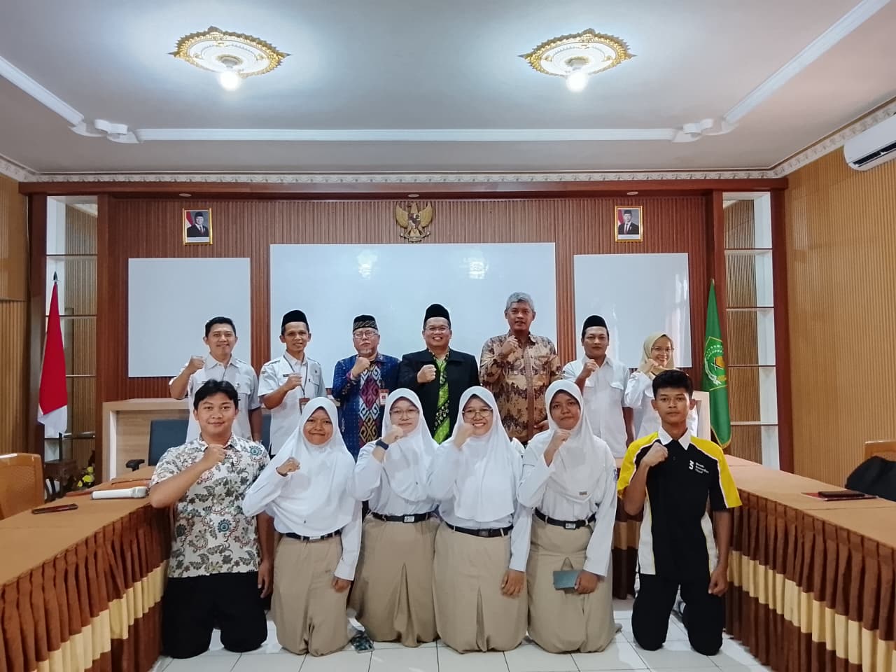 PC Rohis Indonesia Kab. Purbalingga Audiensi ke Kankemenag Perkuat Kolaborasi dan Moderasi Beragama