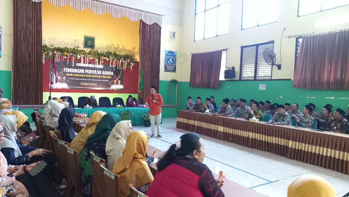 Sosialisasi mengenai aturan gratifikasi kepada penyuluh agama
