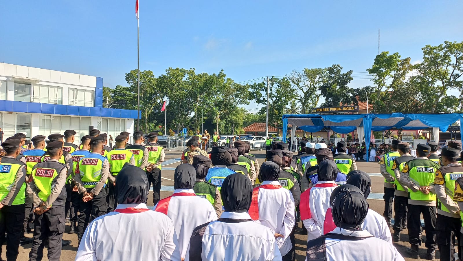 Apel Gelar Pasukan Operasi Ketupat Candi 2026 Dukung Layanan Mudik