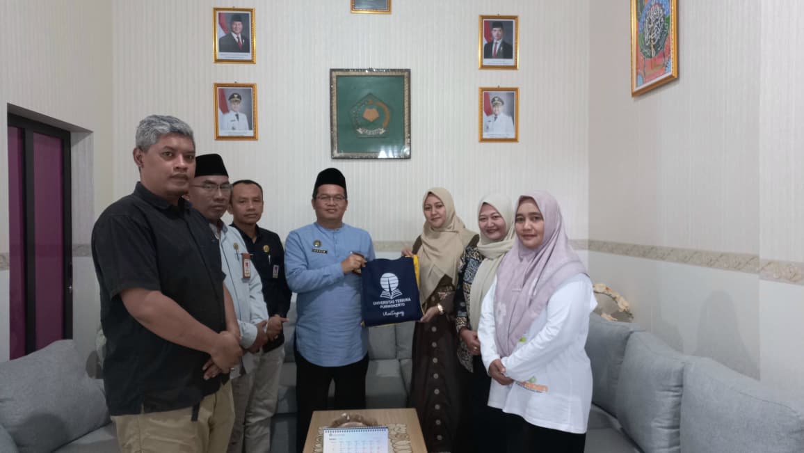 Silaturahmi UT Purwokerto ke Kemenag Purbalingga