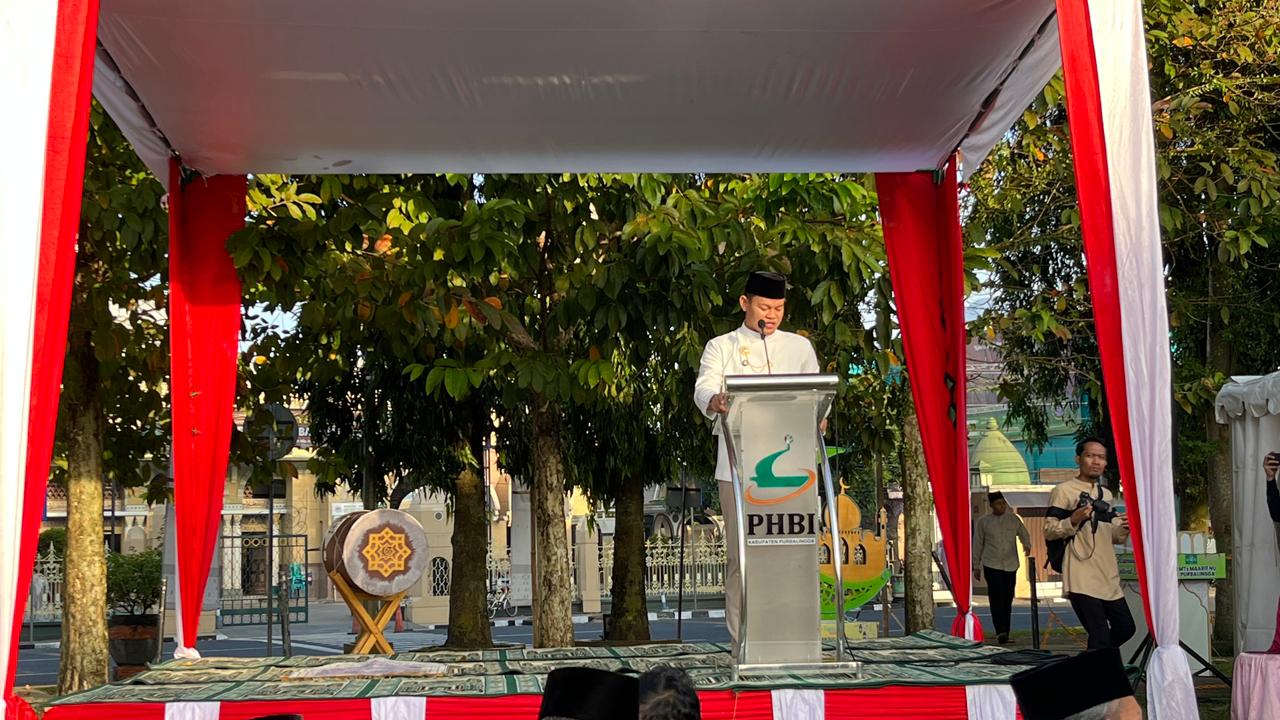 Sambutan Bupati Purbalingga, Fahmi Muhammad Hanif