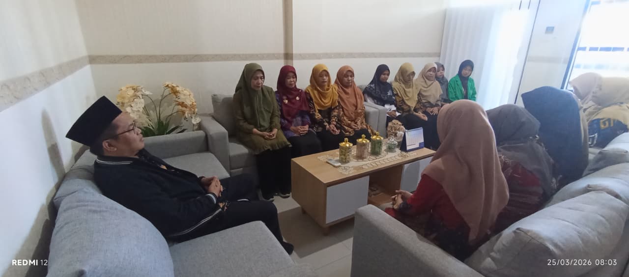 Kakan Kemenag Zahid Khasani sampaikan pesan maaf dan silaturahmi