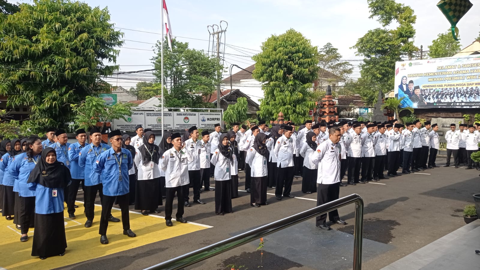 Apel Terpusat Pasca idul Fitri