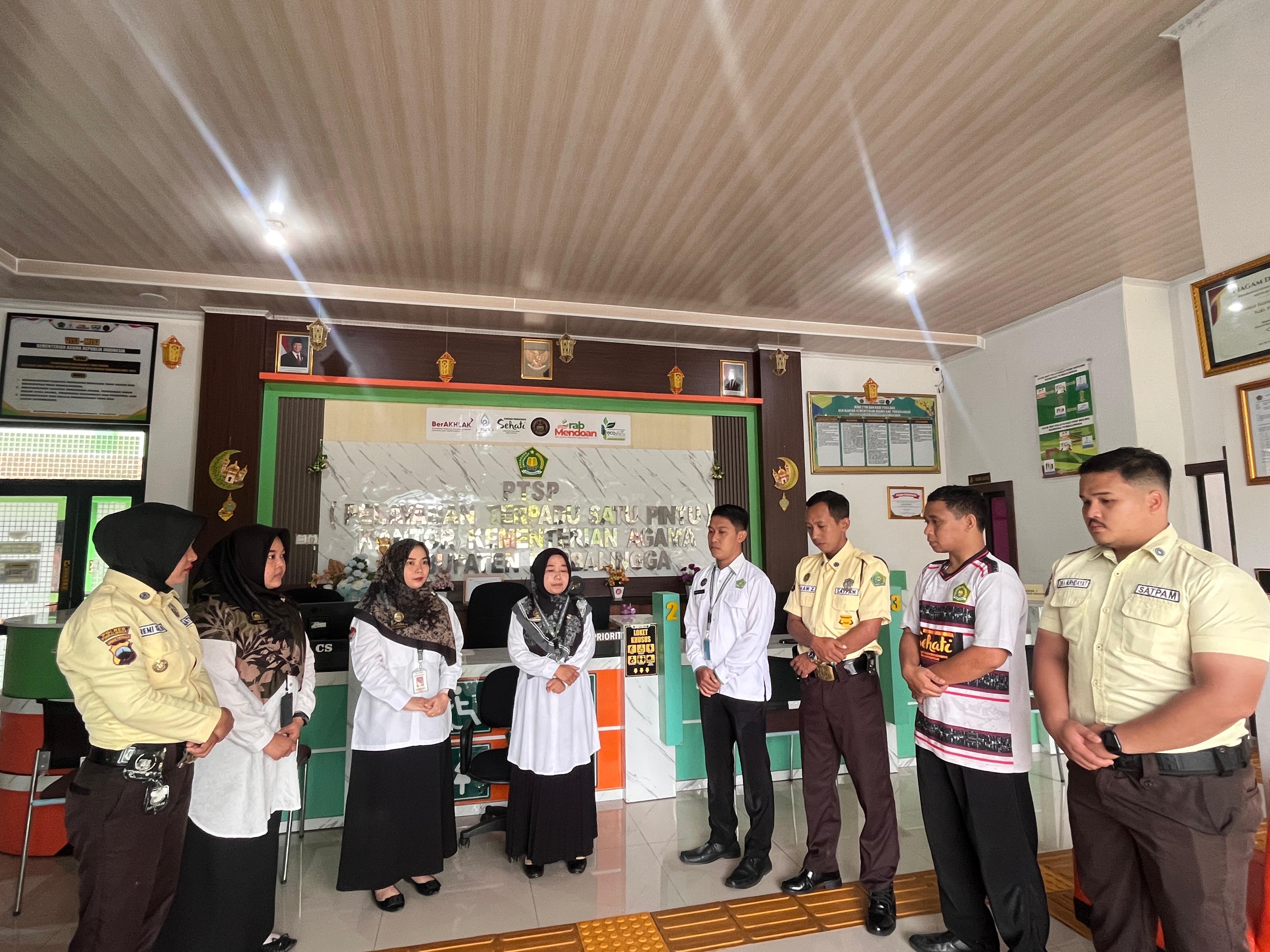 Briefing PTSP optimalisasi survei layanan menuju WBBM 2027
