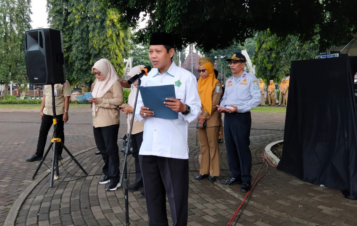 Kemenag Purbalingga Hadirkan Layanan Petugas Doa pada Apel dan Silaturahmi ASN Pemerintah Kabupaten