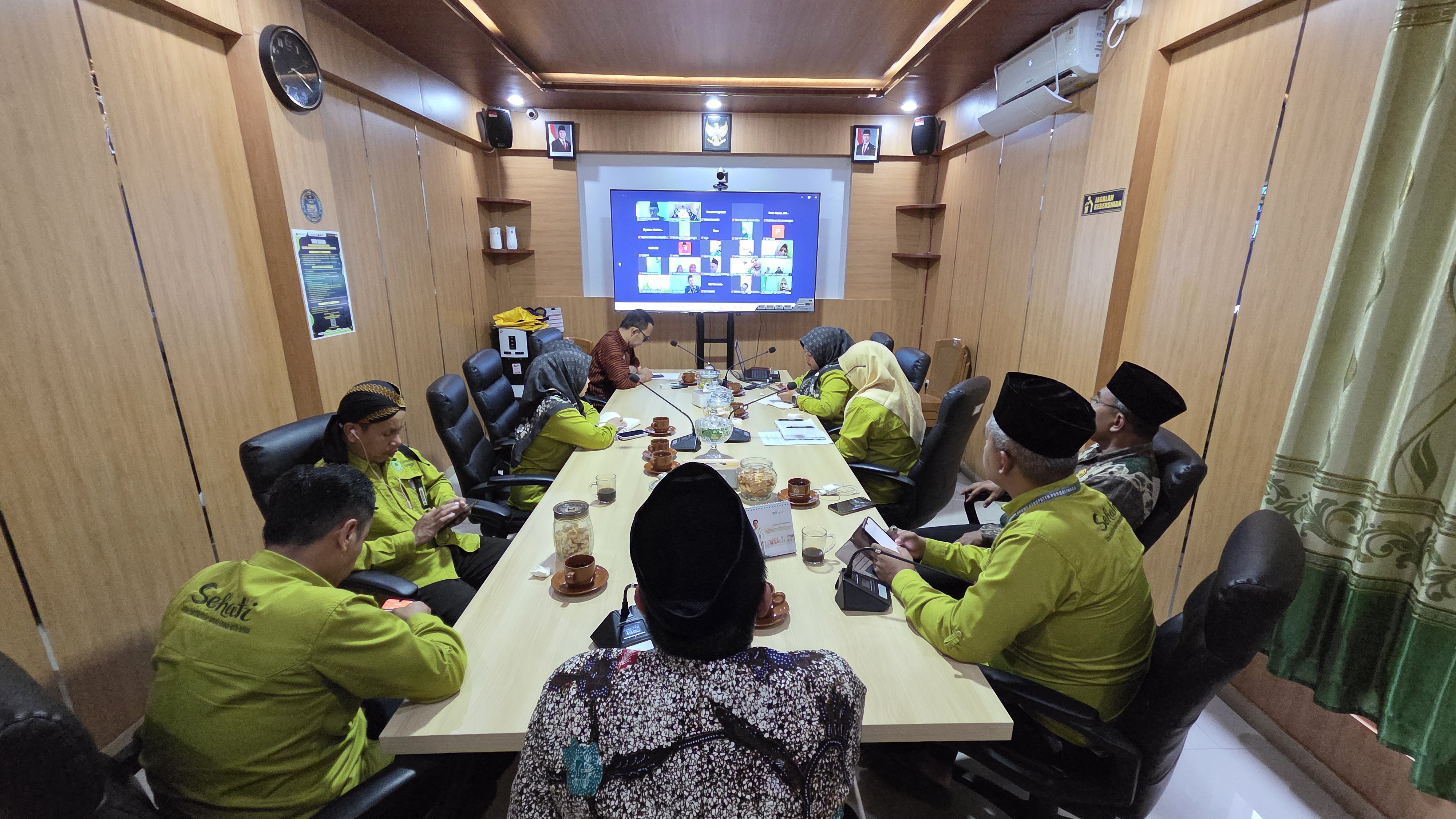 Rakor persiapan sharing excellent service pelayanan prima Sehati