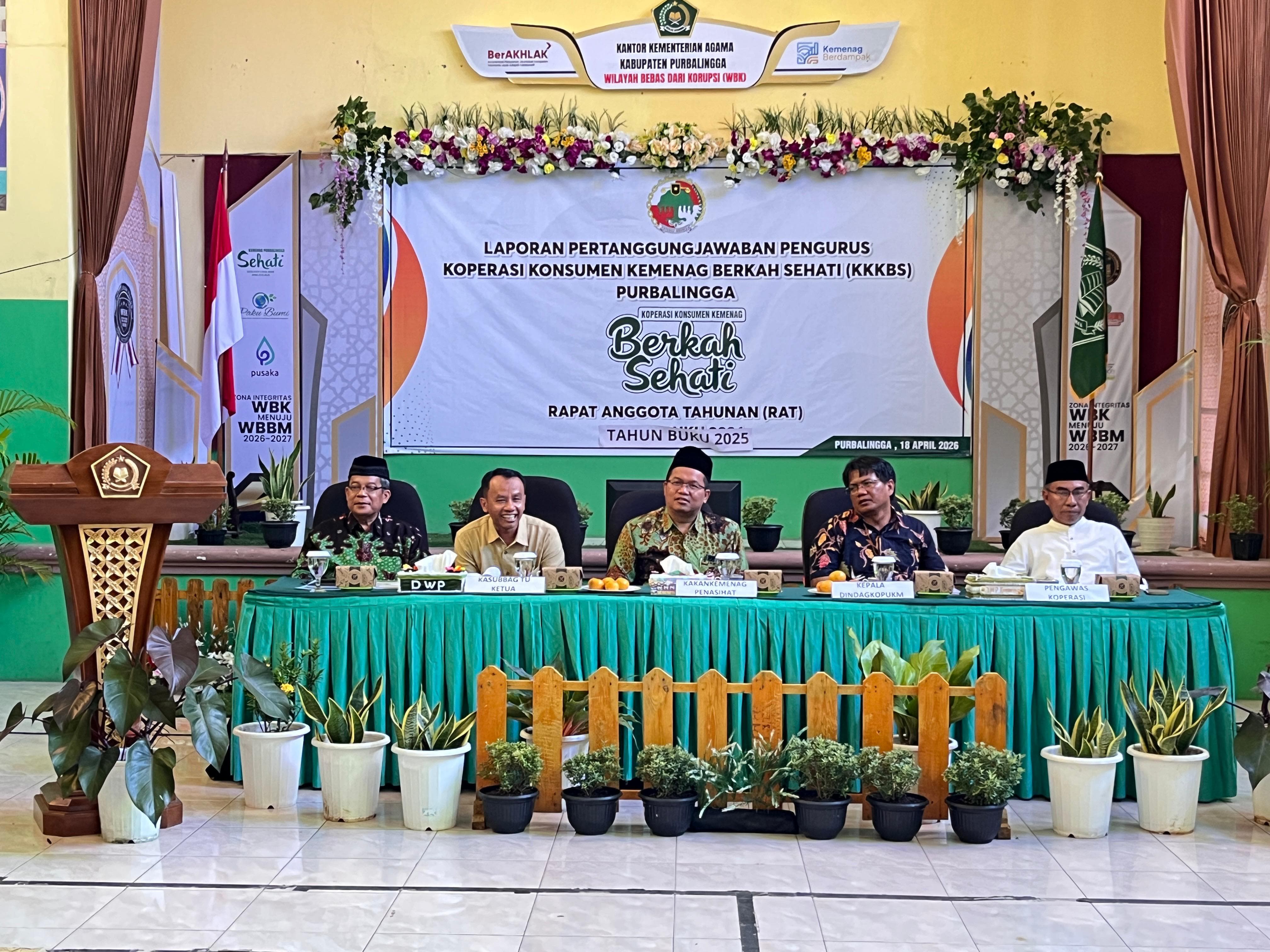 RAT Koperasi Konsumen Kemenag Berkah Sehati