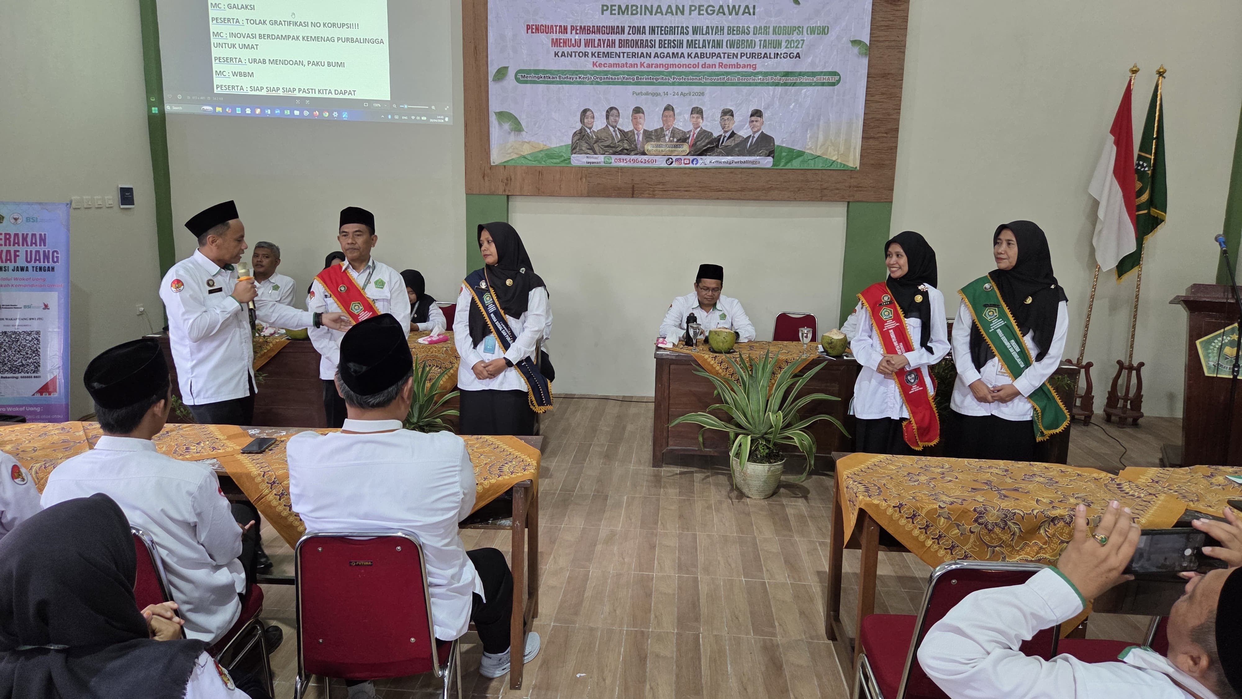 Agen perubahan perkuat zona integritas