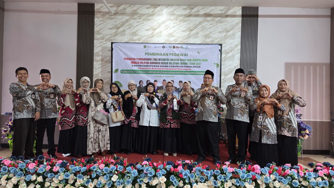Pembinaan pegawai di Bukateja