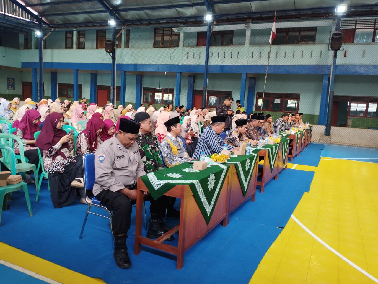 Silaturahmi Keluarga Besar Kecamatan Kejobong, Kepala Kankemenag Purbalingga Sampaikan Nilai-nilai Idulfitri dalam Dunia Kerja