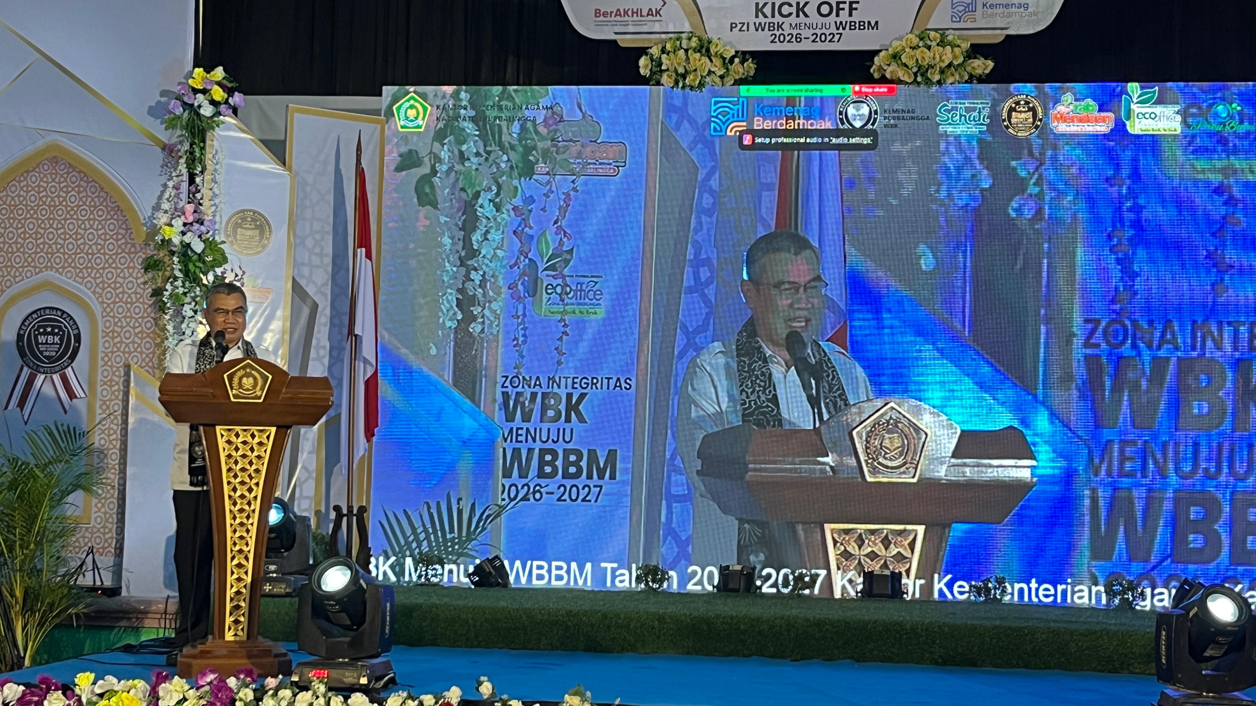 Irjen Kemenag RI: Integritas adalah Marwah, Kemenag Purbalingga Layak Jadi Inspirasi Nasional