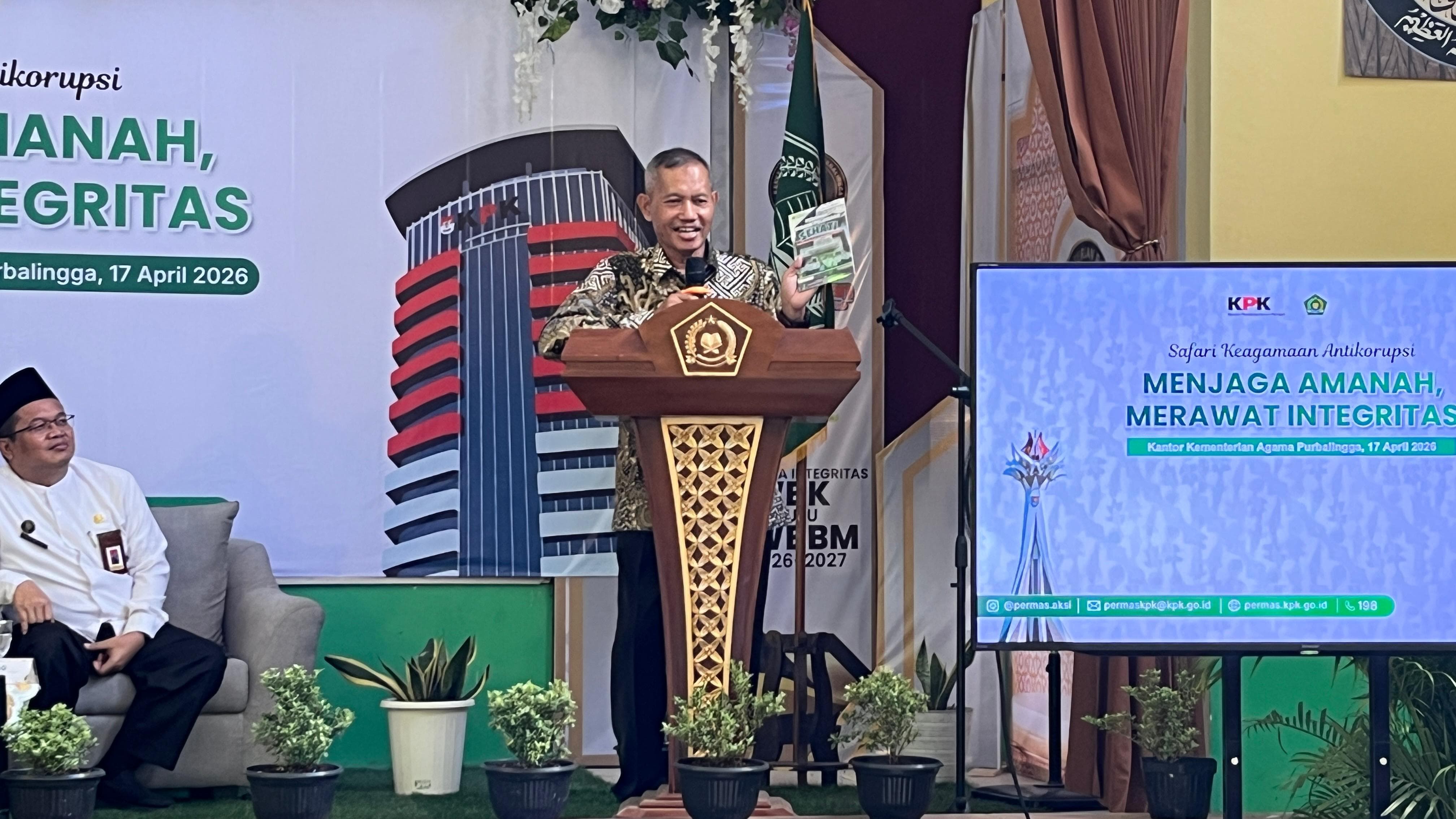Safari Keagamaan KPK RI di Kankemenag Purbalingga
