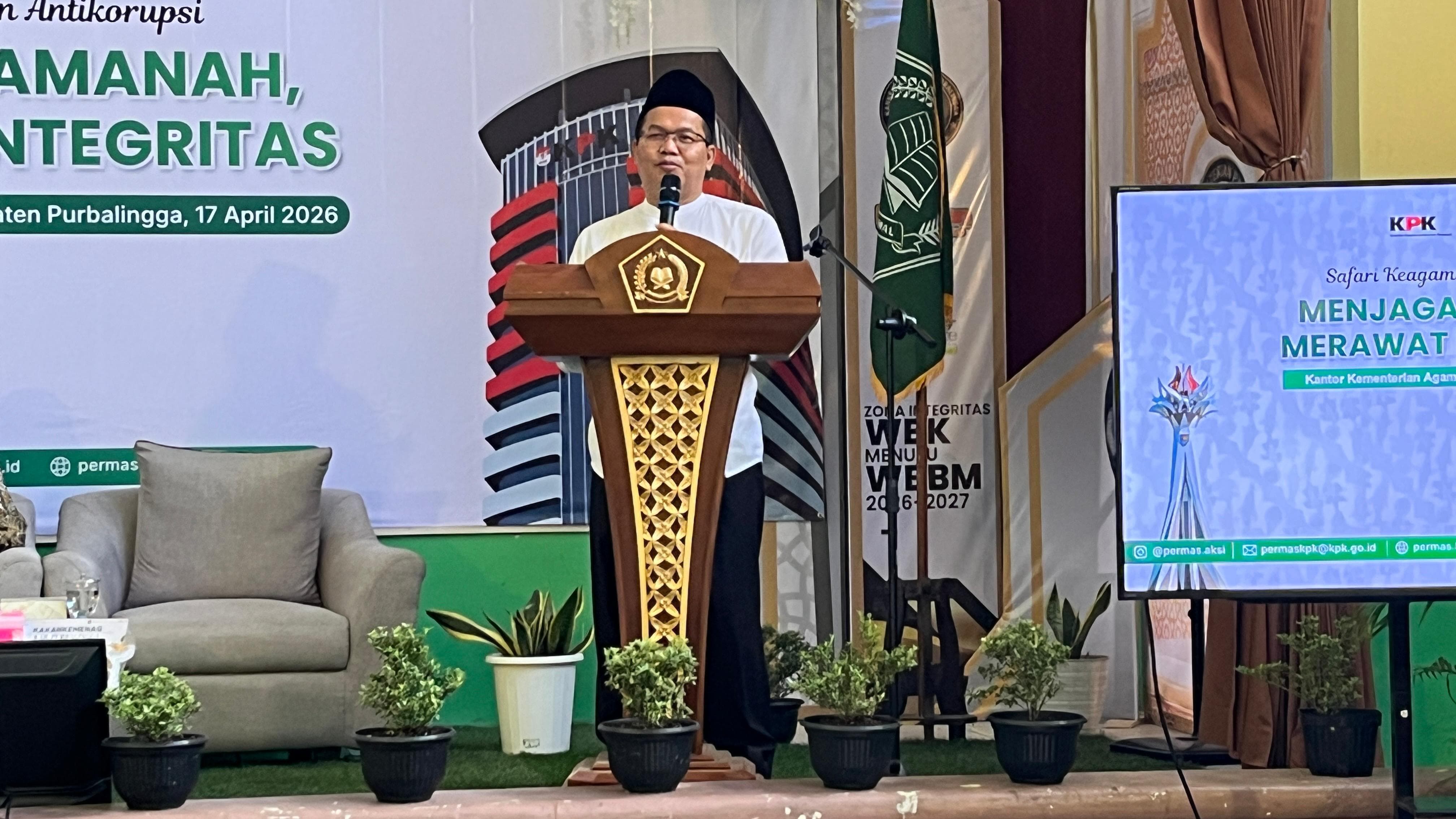 Kakan Kemenag kenalkan gerakan Galaksi pada KPK RI