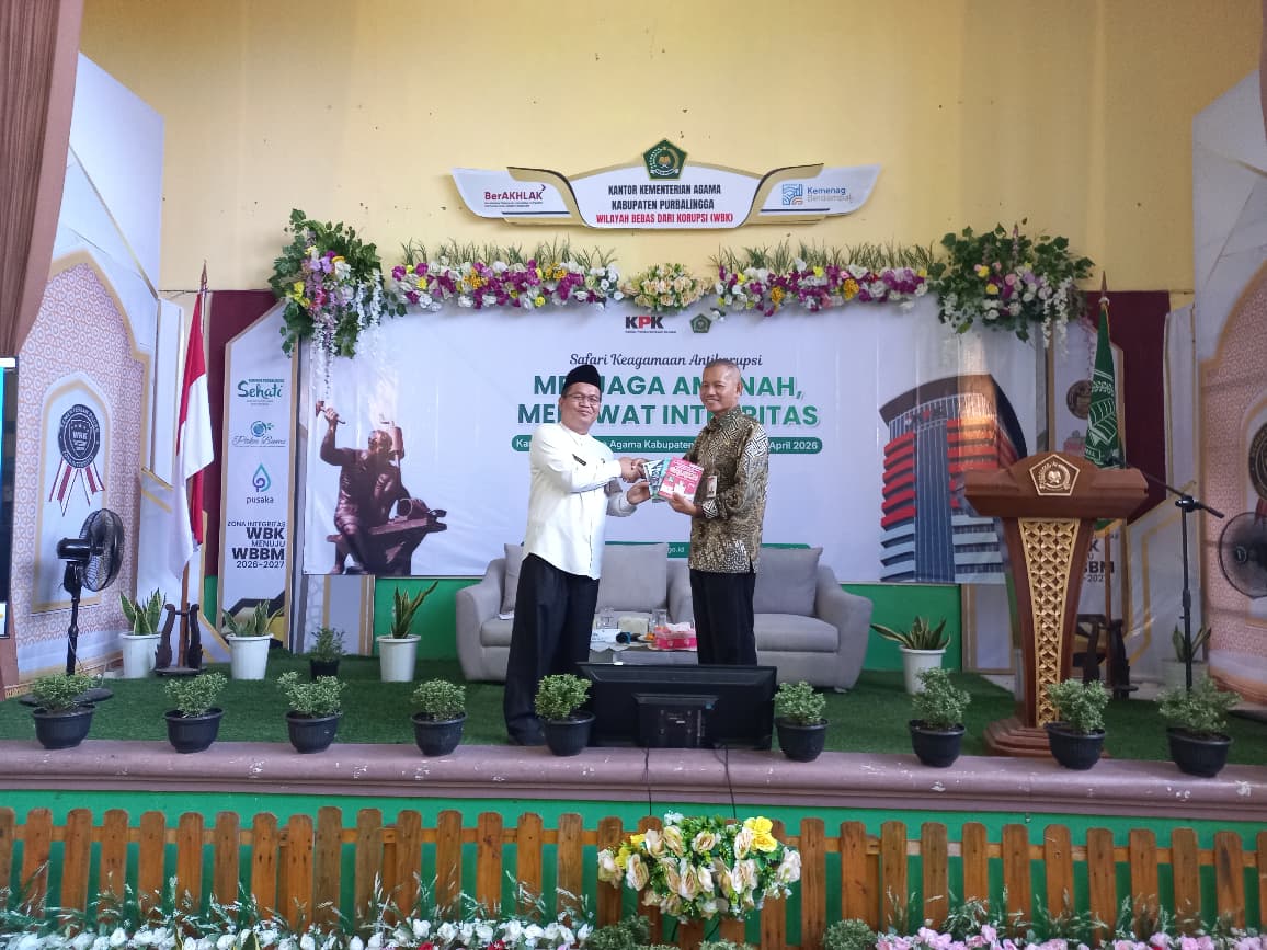 Buku inovasi Kemenag Purbalingga untuk KPK RI