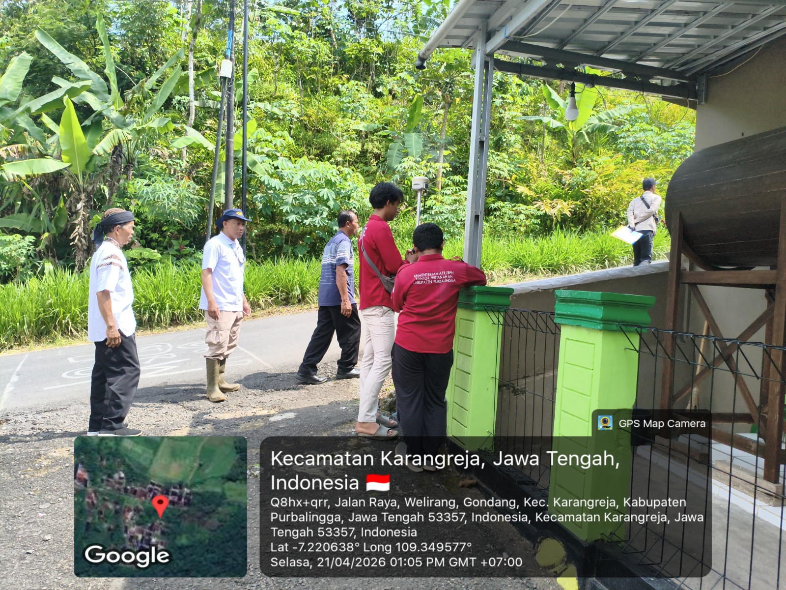 WIS TERATASI, Program sertifikasi tanah wakaf KUA Karangreja
