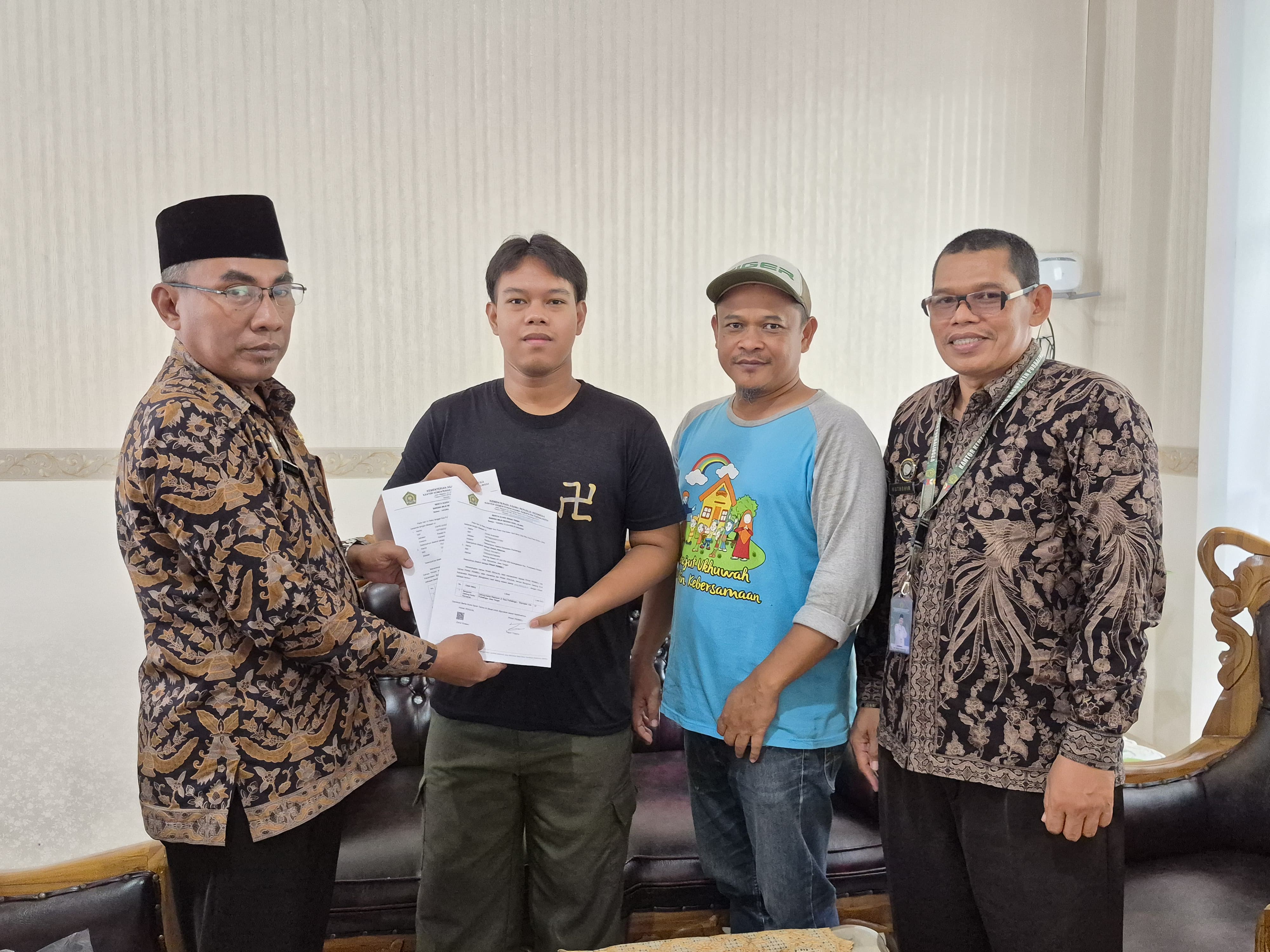 Lelang gedung KUA Bojongsari tuntas