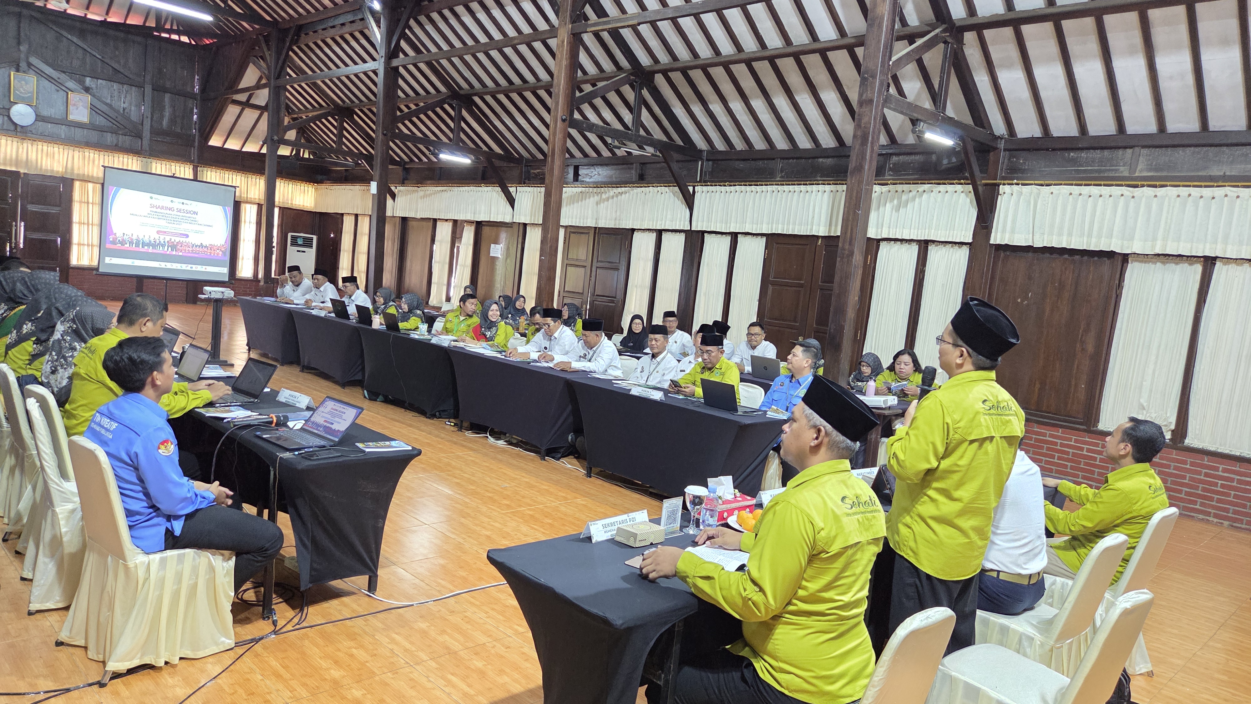 Sharing session ZI menuju WBBM Kankemenag Purbalingga