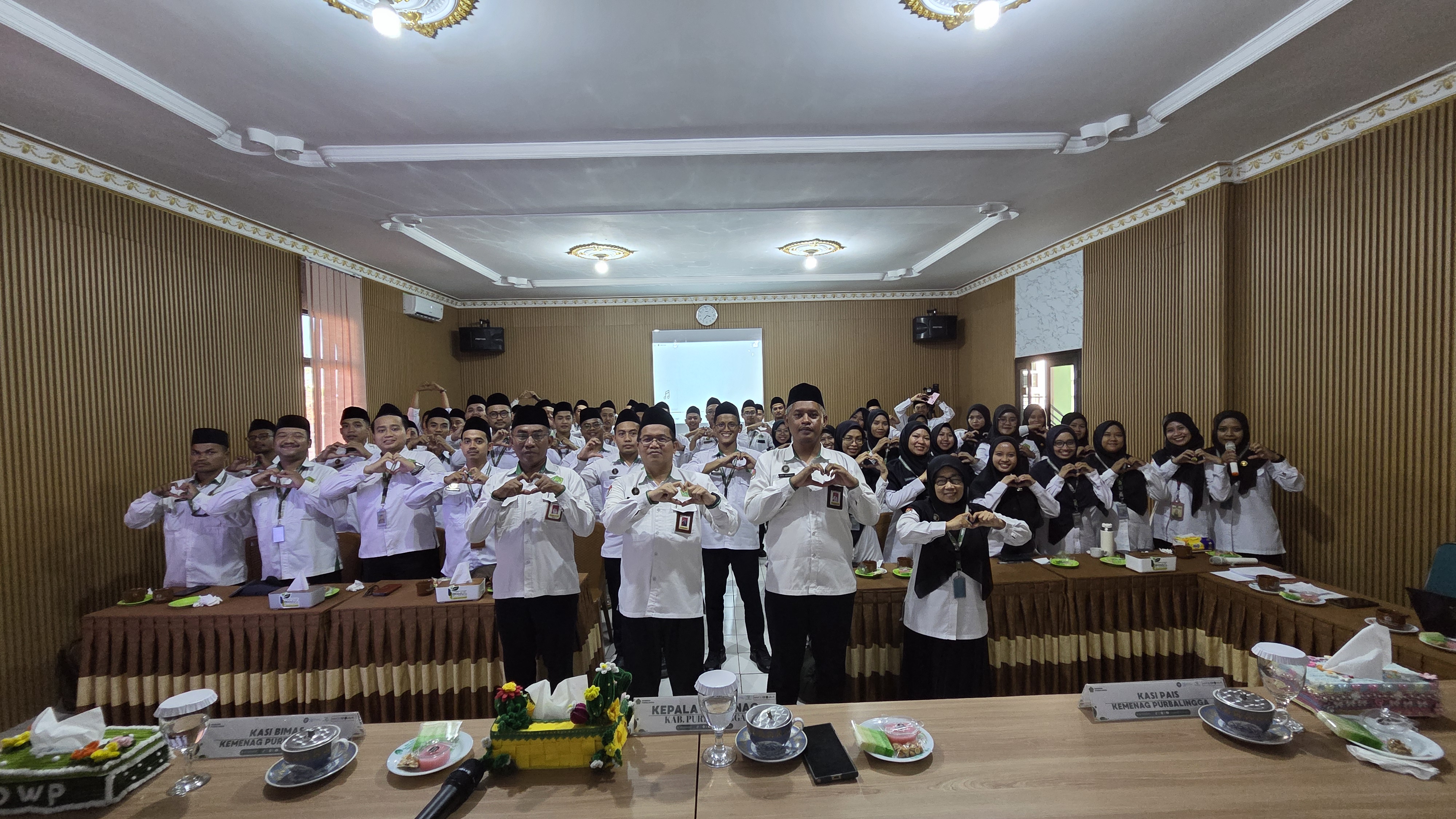 56 CPNS Kemenag Purbalingga mendapat bekal penguatan ZI WBK menuju WBBM