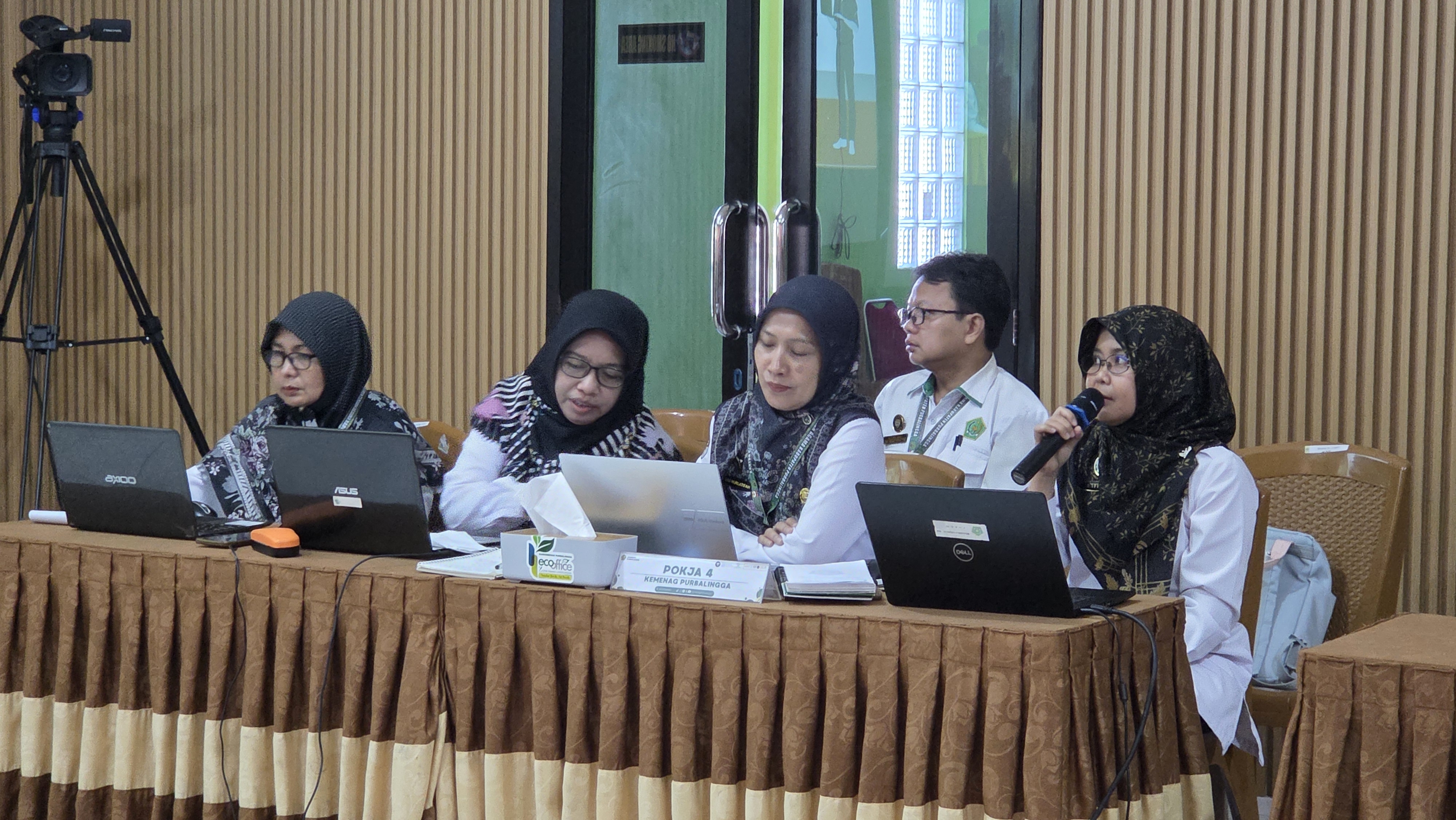 Masing-masing pokja 3-6 memaparkan program kerja ZI menuju WBBM 2027