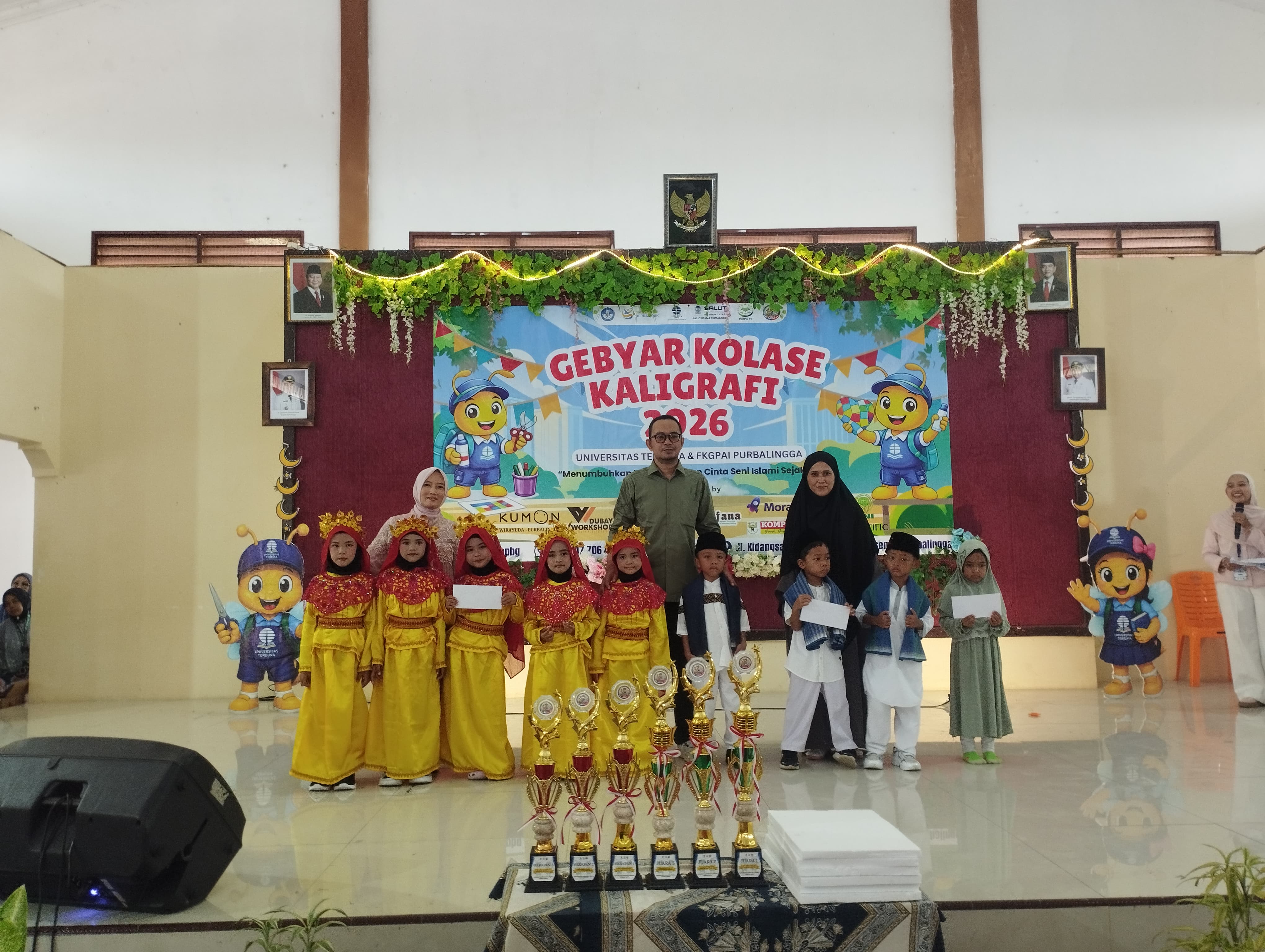 Kemenag Purbalingga Dukung Penguatan Karakter Anak melalui Gebyar Kolase Hardiknas 2026