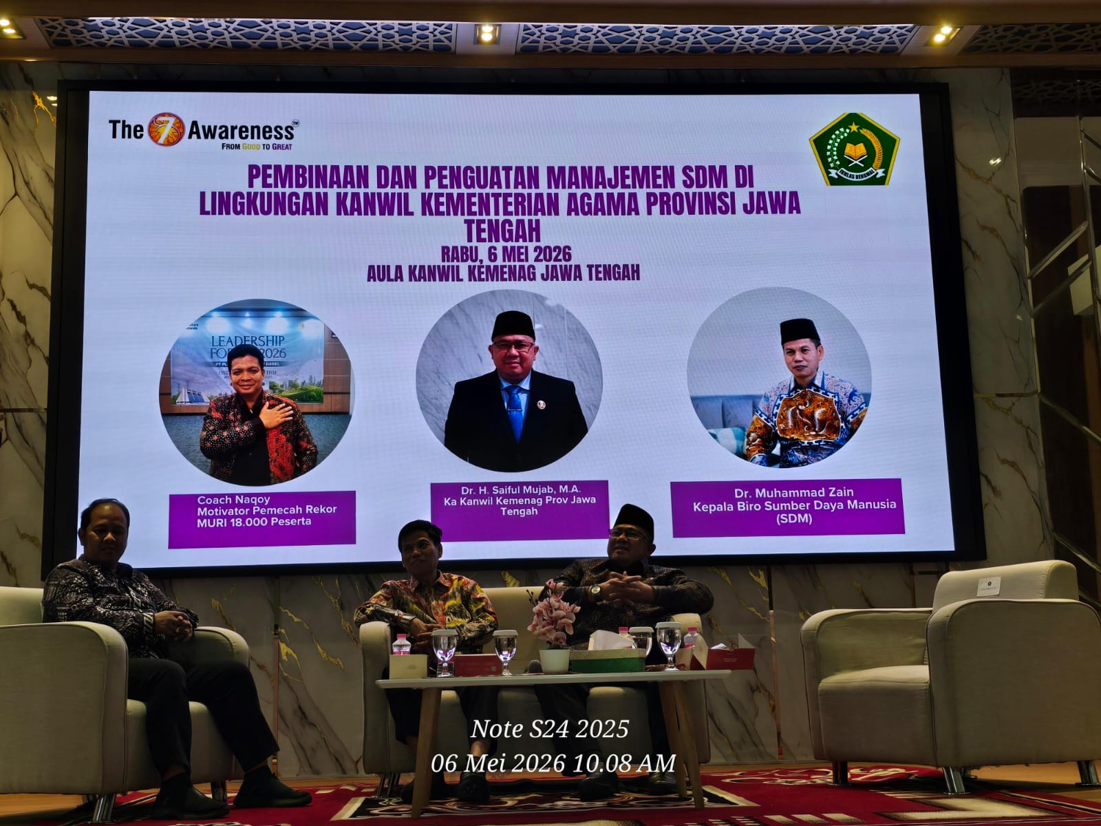 Pembinaan dan penguatan manajemen SDM Kanwil Kemenag Jateng