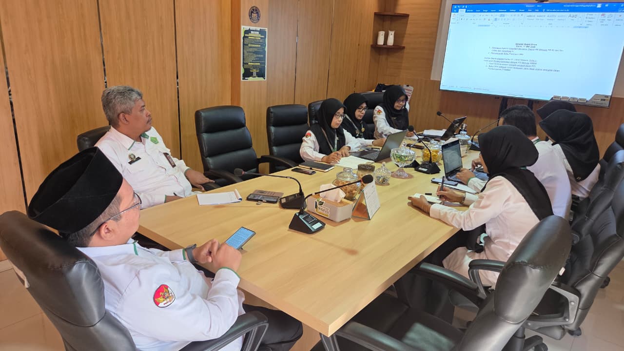 Rapat penyusunan matriks before after PZI WBK menuju WBBM Tahun 2027