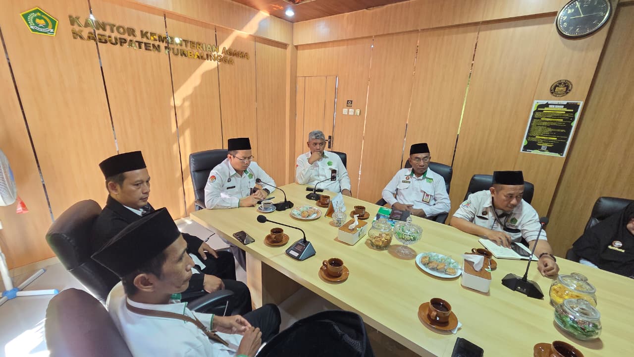 Kemenag Purbalingga terima audiensi dari PGSI