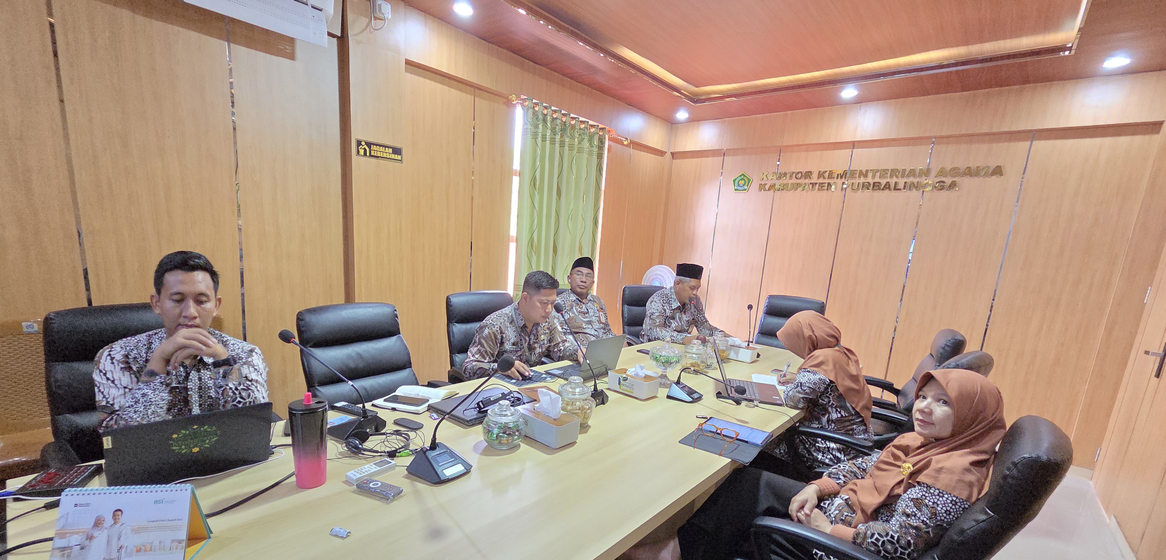 Sosialisasi program Morning Briefing Online (MBO) ZI