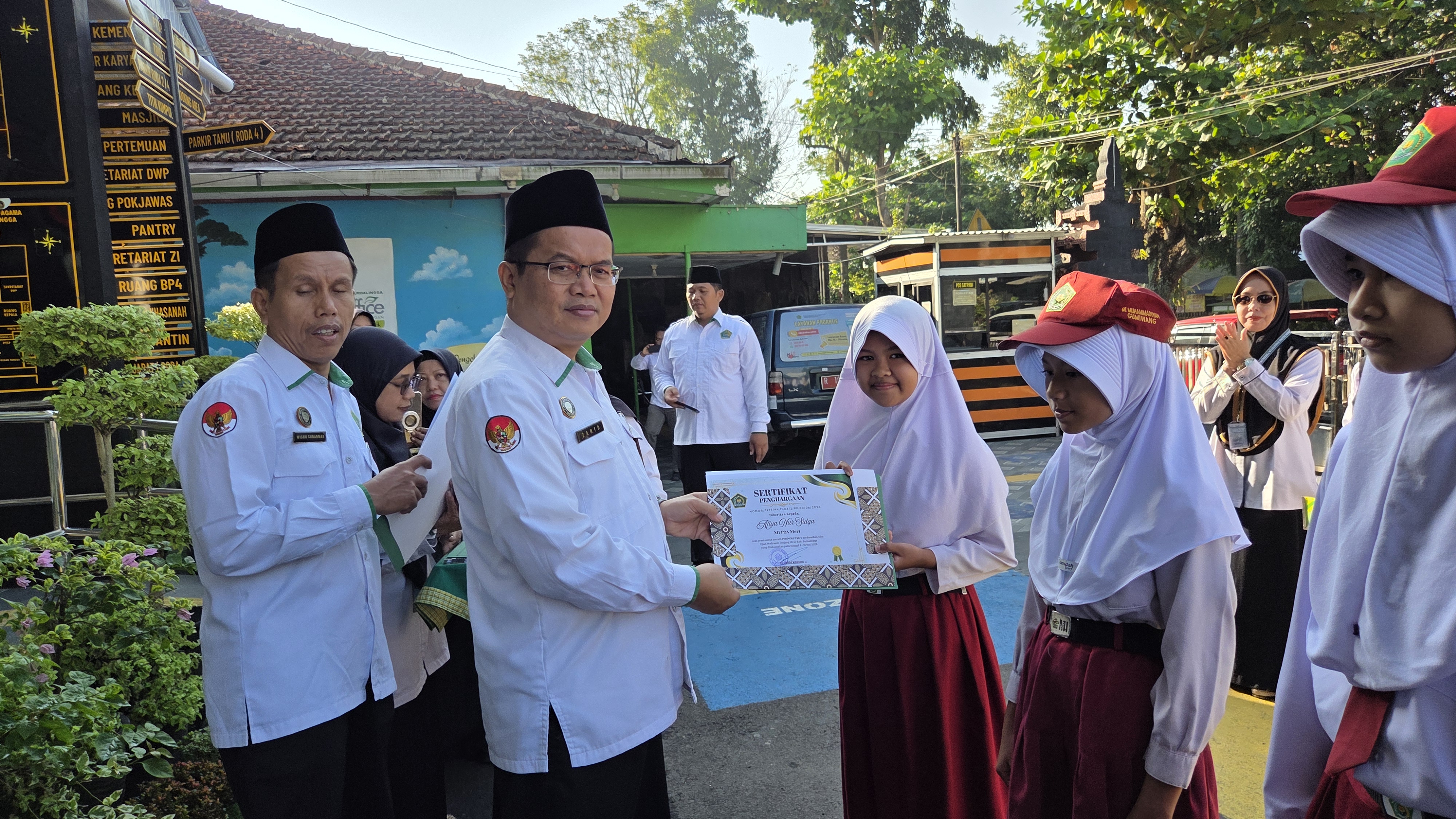 10 besar nilai ujian madrasah tingkat MI se-Kabupaten Purbalingga