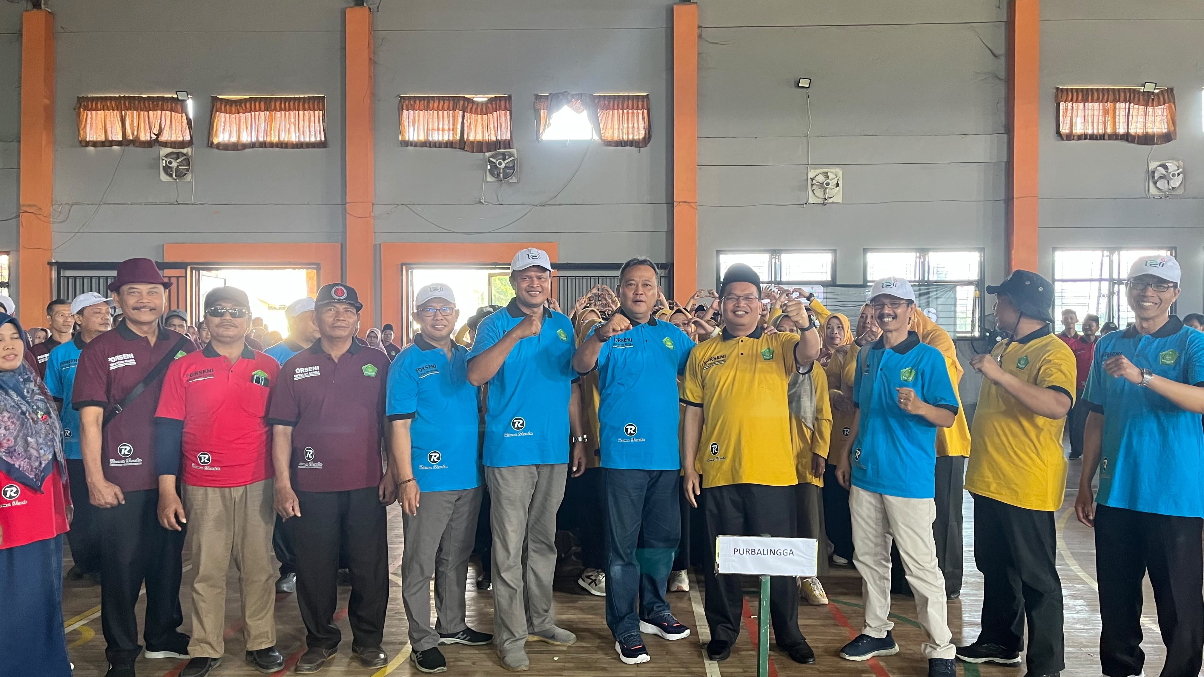 Ikatan Penyuluh Agama Republik Indonesia (IPARI) se-Eks Karesidenan Banyumas menggelar Pekan Olahraga dan Seni (PORSENI) dalam rangka memperingati Harlah ke-3 IPARI di MAN 2 Banyumas, Rabu (10/6/2026).