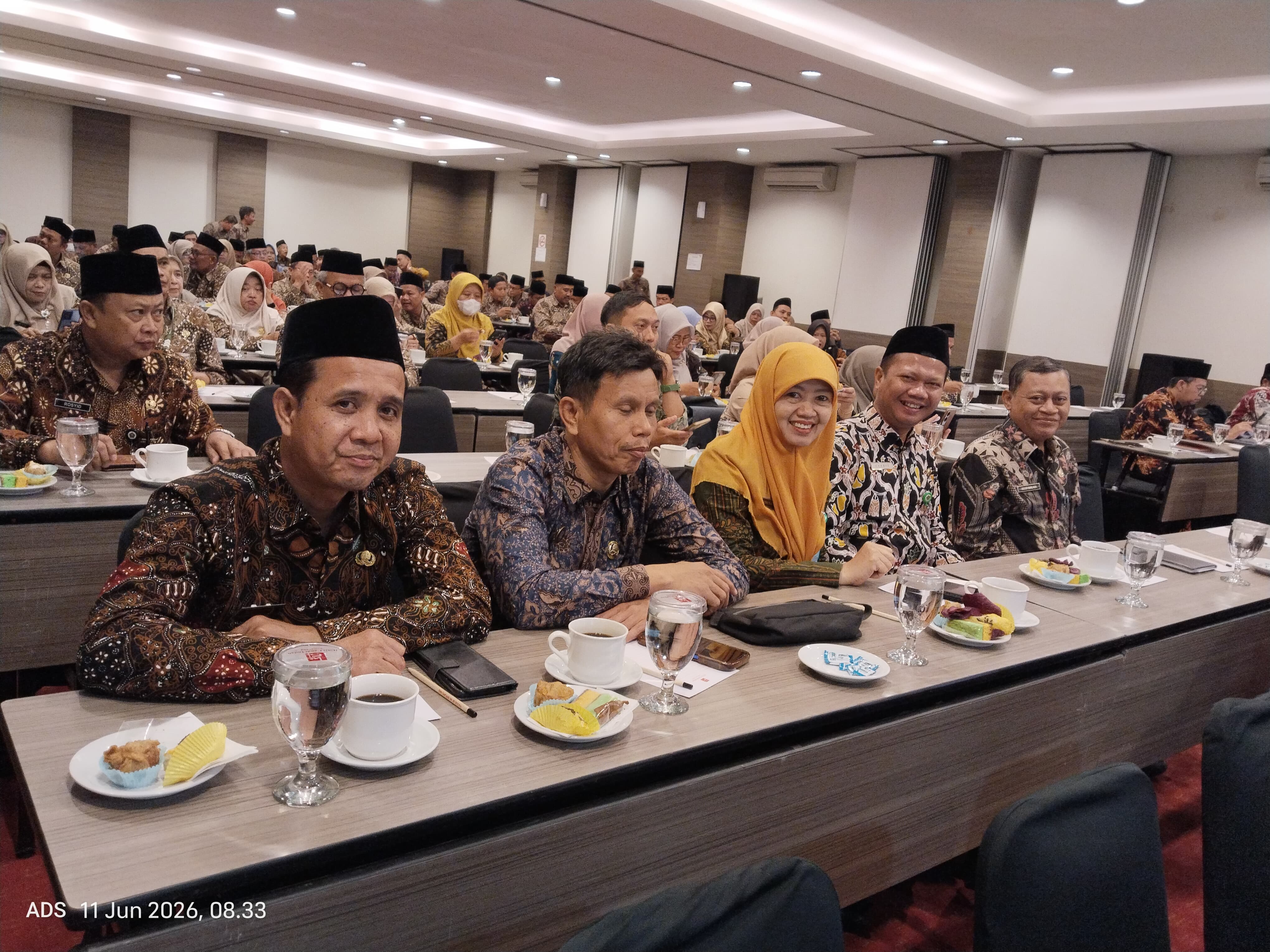 Kasi Penma Kankemenag Purbalingga ikuti rapat evaluasi penguatan KBC dan pembelajaran mendalam
