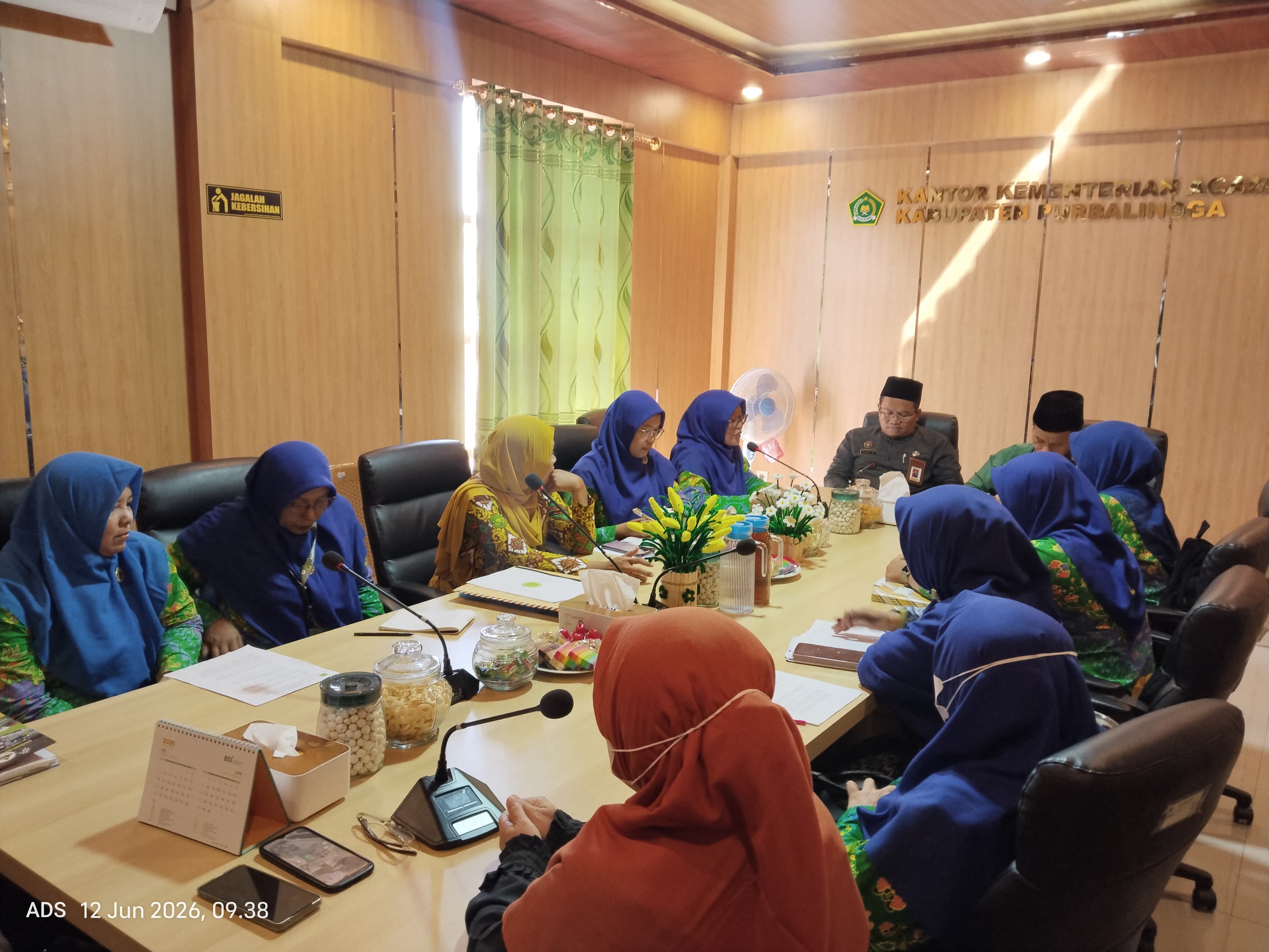Kankemenag Purbalingga terima audiensi dari IGABA