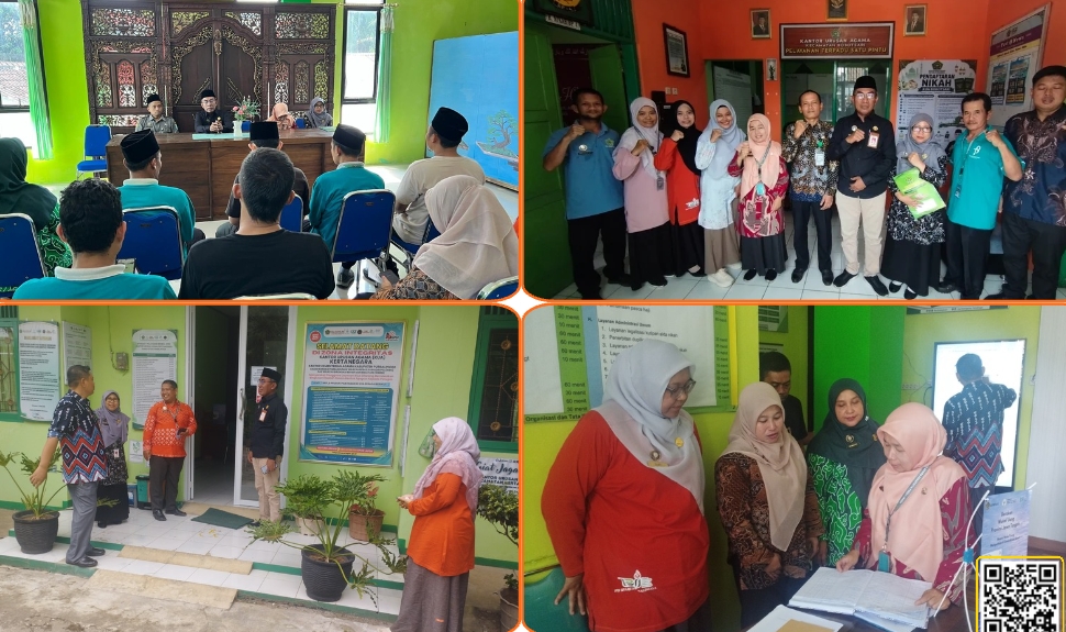 Tim II Supervisi Bina KUA Kantor Kementerian Agama Kabupaten Purbalingga melaksanakan kegiatan supervisi dan pembinaan di KUA Kecamatan Bobotsari, KUA Kecamatan Karanganyar, dan KUA Kecamatan Kertanegara pada Jumat (1/6/2026).