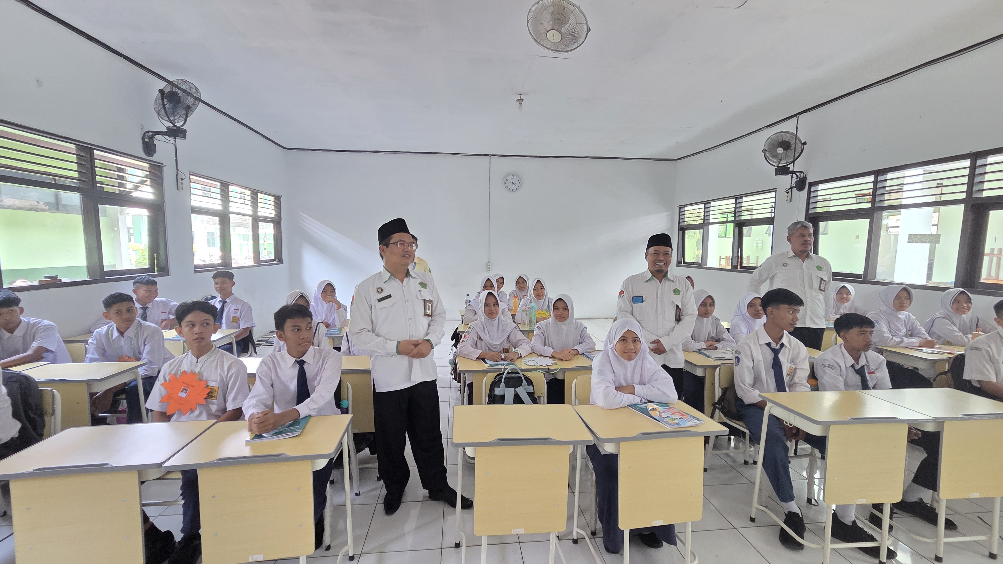 Monitoring MATAMUDA Hari Kedua di MAN Purbalingga, Ajak Madrasah Jadi Pelopor Antibullying dan Ciptakan Lingkungan Ramah Anak