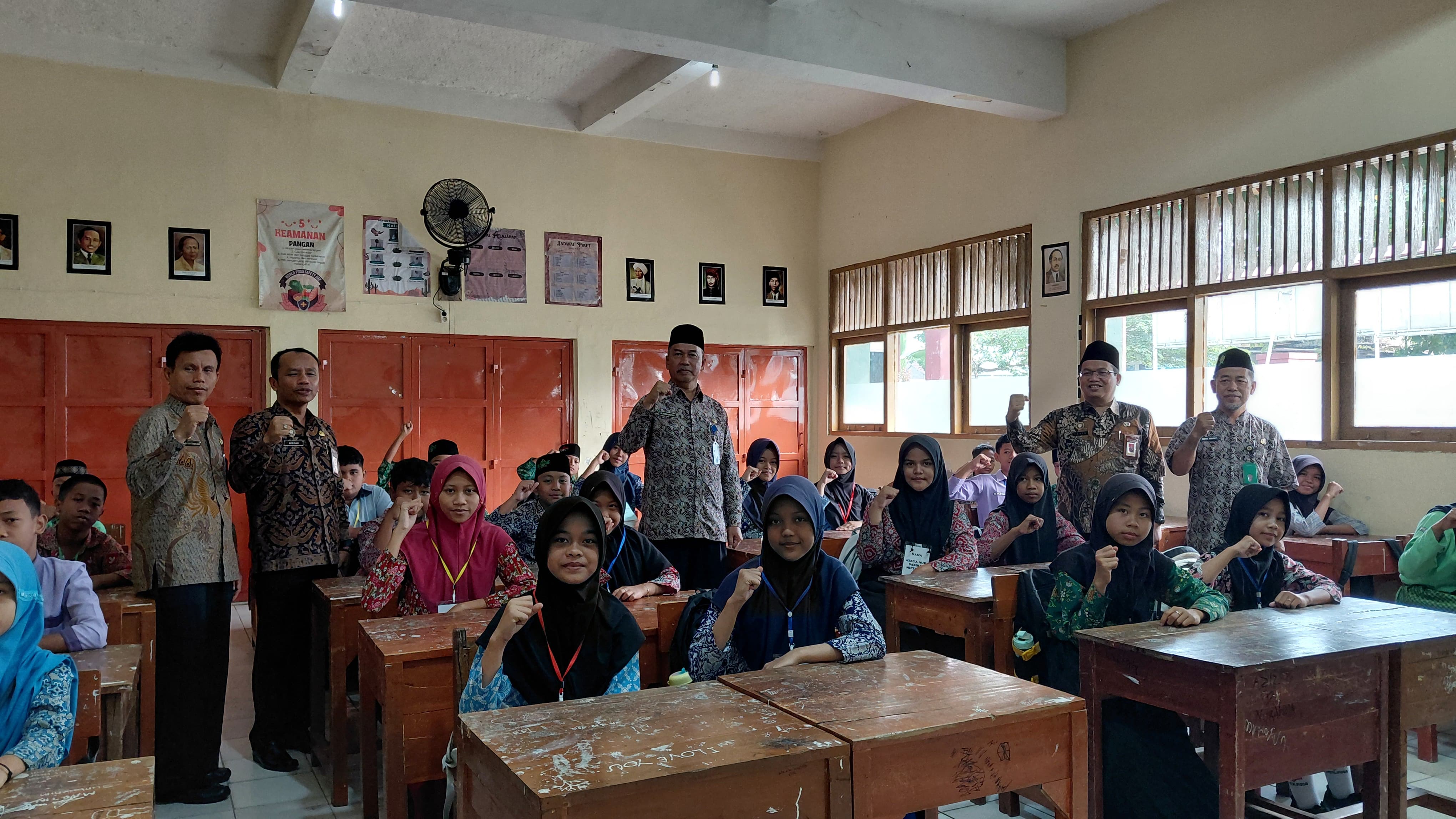 Monitoring MATAMUDA di MTs N 2 Purbalingga, Kankemenag Pastikan MATAMUDA Berjalan Edukatif, Ramah Anak, dan Bebas dari Praktik Perundungan