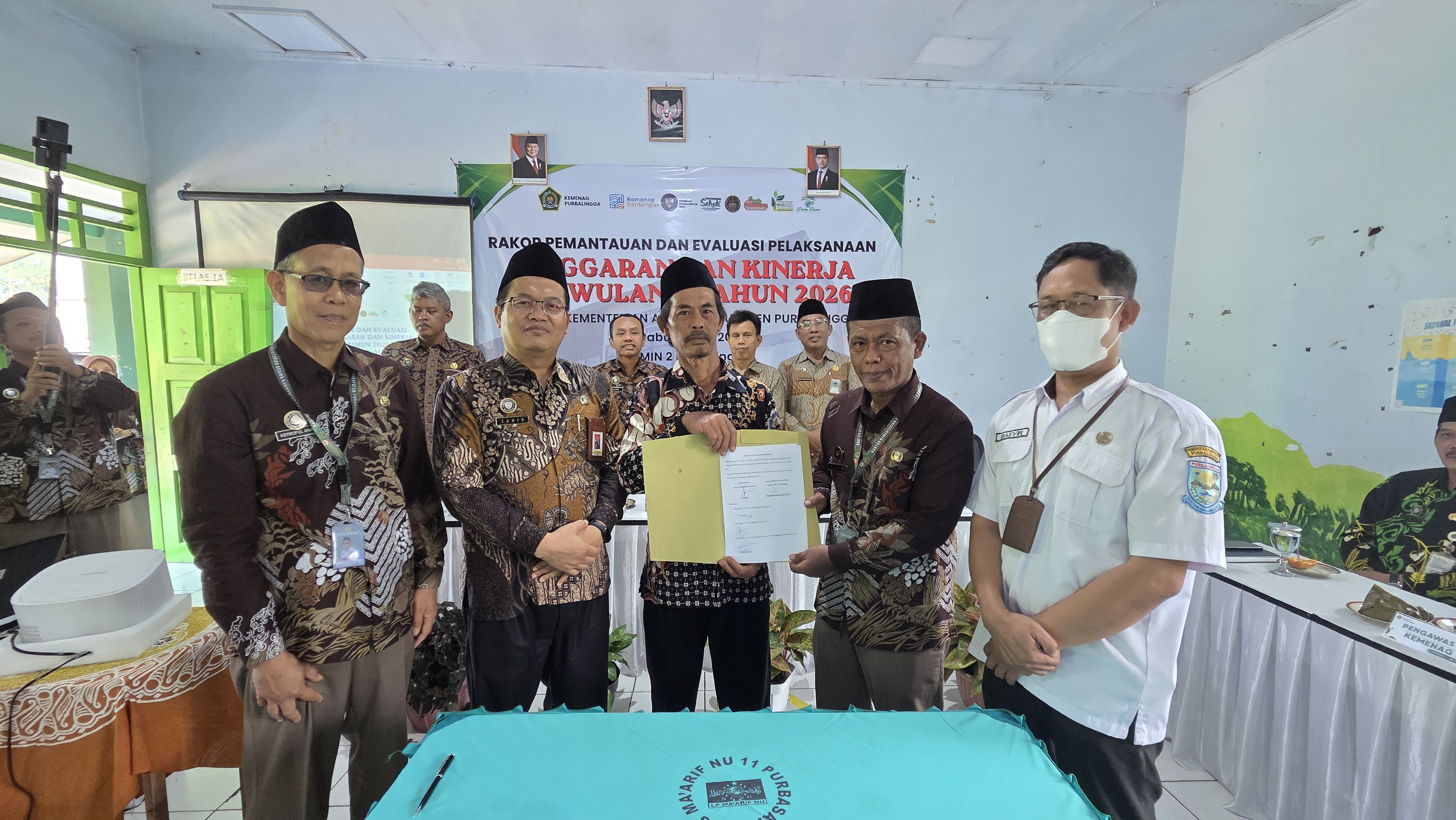 Serah Terima Hibah Tanah dari Komite untuk MIN 2 Purbalingga, Perkuat Dukungan Pengembangan Madrasah