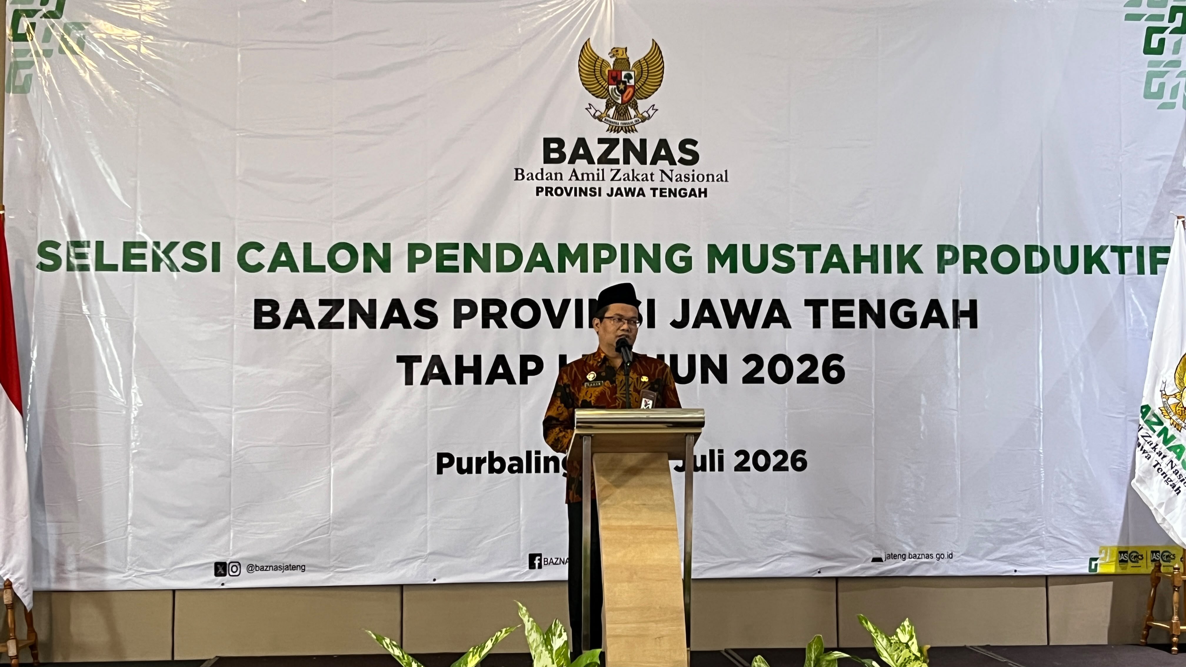 Seleksi Pendamping Mustahik Produktif Baznas Provinsi Jateng Digelar di Purbalingga, Kankemenag Siap Bersinergi Perkuat Upaya Pengentasan Kemiskinan Melalui Usaha Produktif